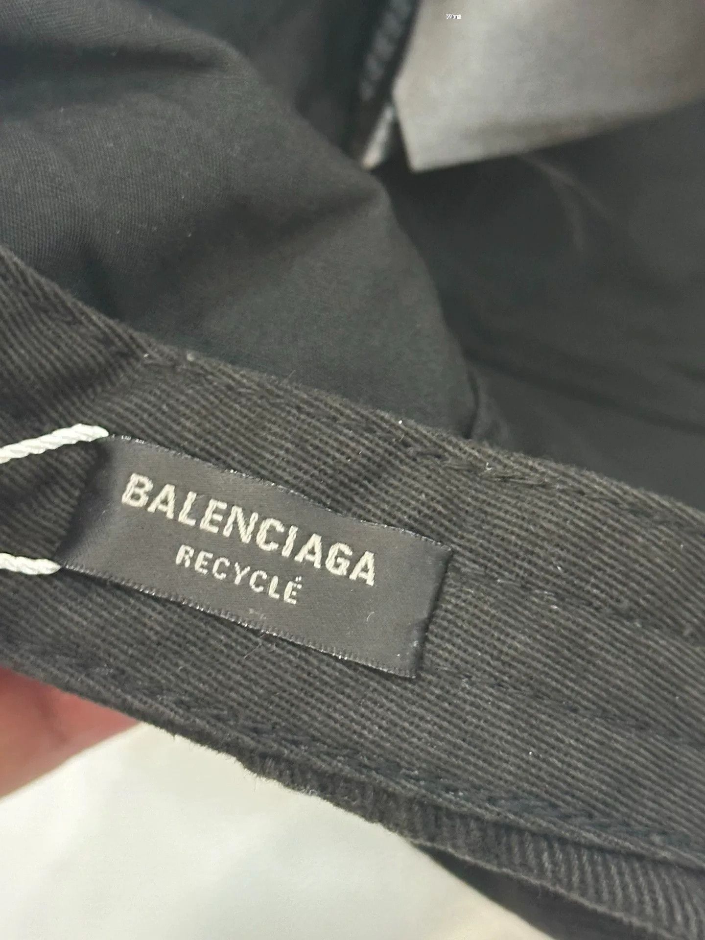 Balenciaga Balenciaga Runway Cola Logo Notched Cap Size ONE SIZE - 3 Thumbnail