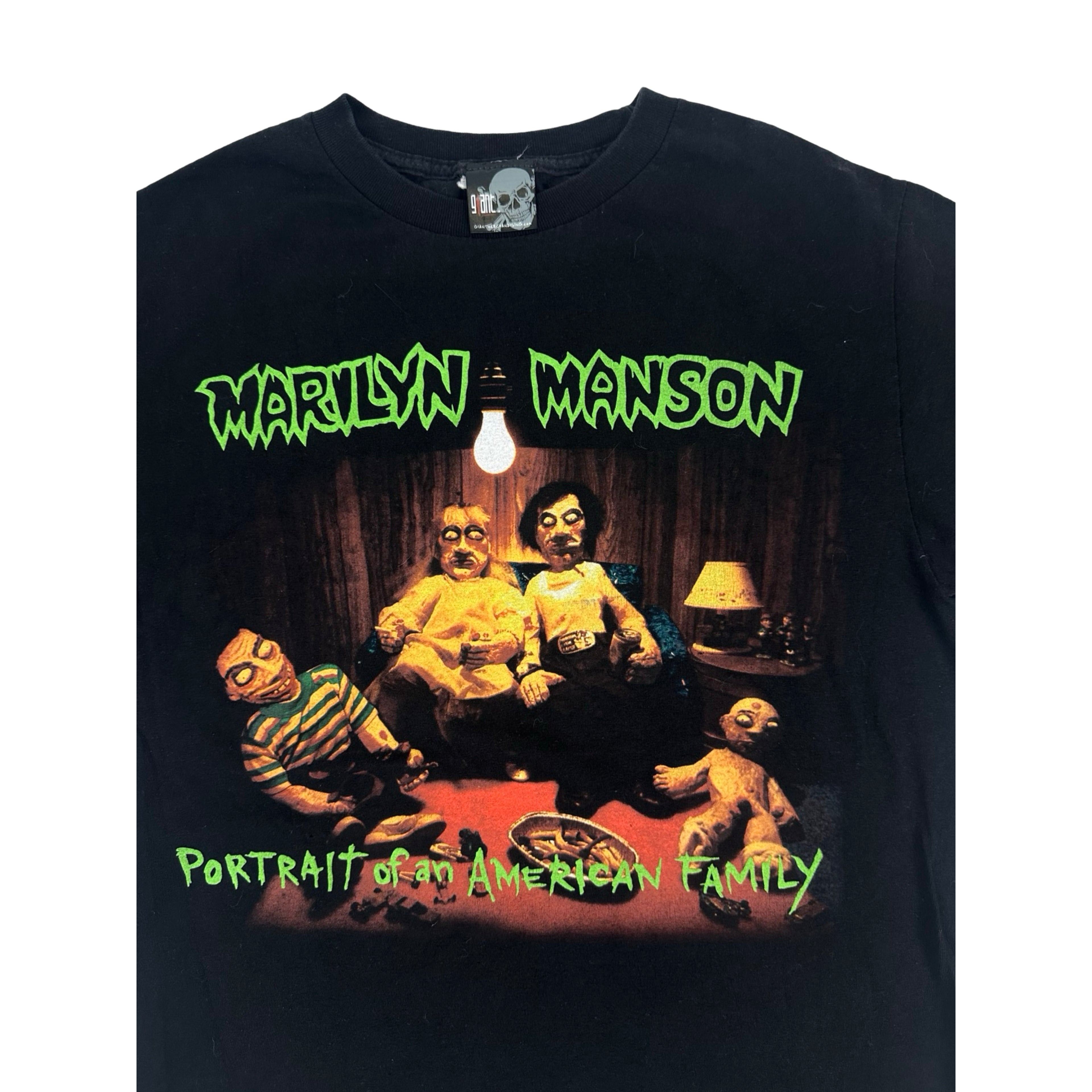 Vintage Marilyn Manson Portrait Of An American Family Size US XL / EU 56 / 4 - 8 Thumbnail