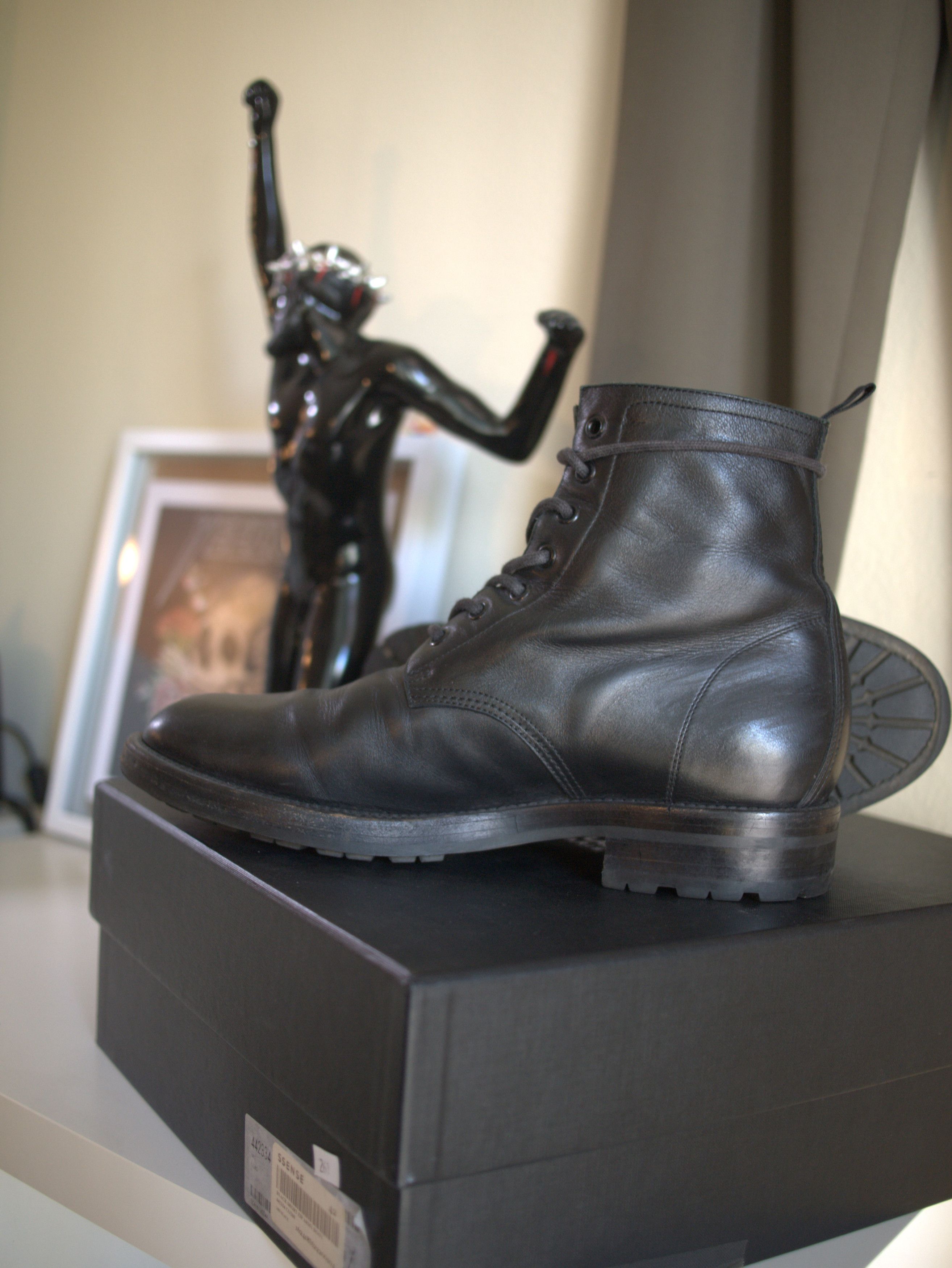 Saint Laurent Paris SLP SHORT ZIP RANGER BOOT_SINGLE SIDE ZIP_ARCHIVE Size US 9 / EU 42 - 4 Thumbnail