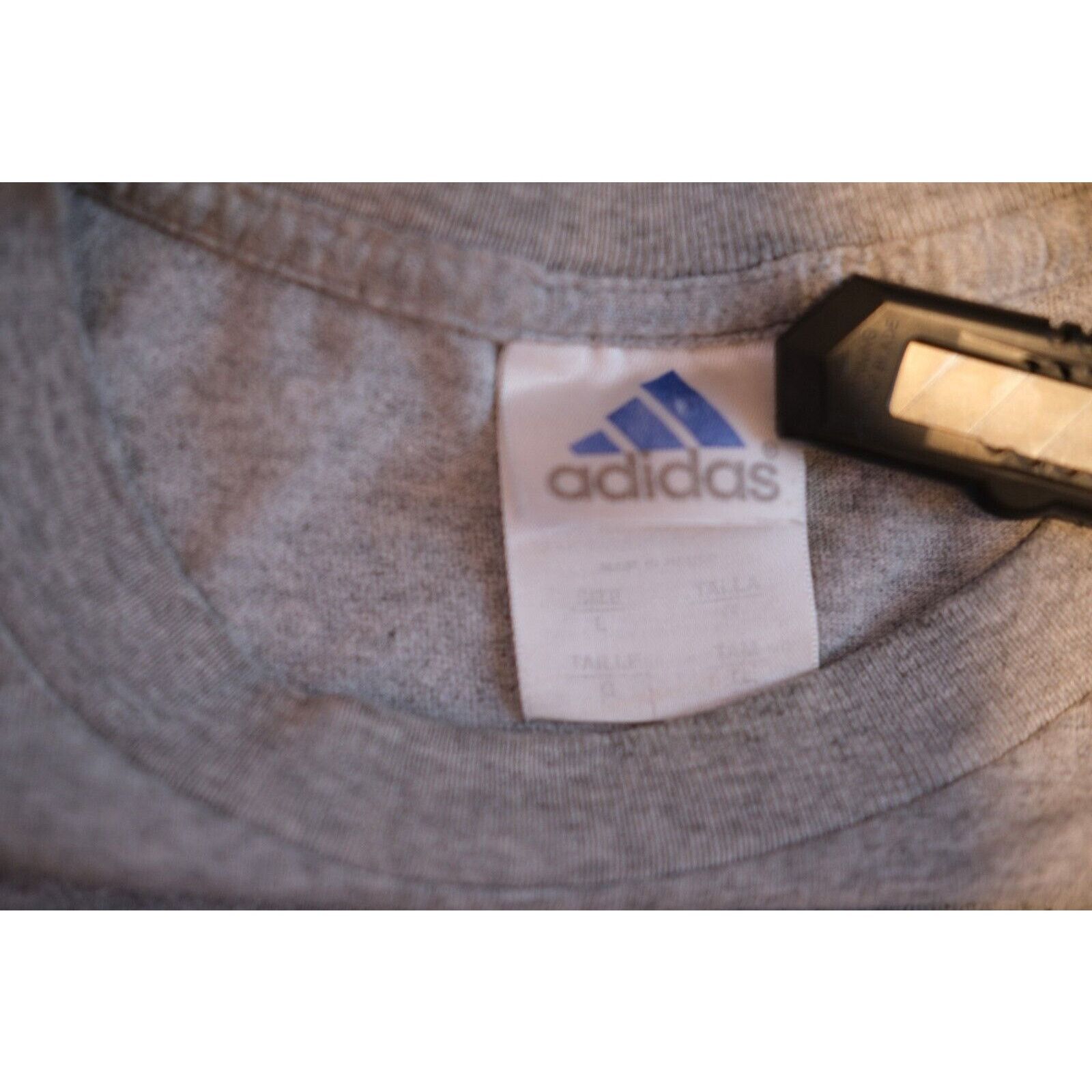 Adidas Vintage 1990s Adidas Basketball Ghetto Superstar T-Shirt L Size US L / EU 52-54 / 3 - 4 Thumbnail