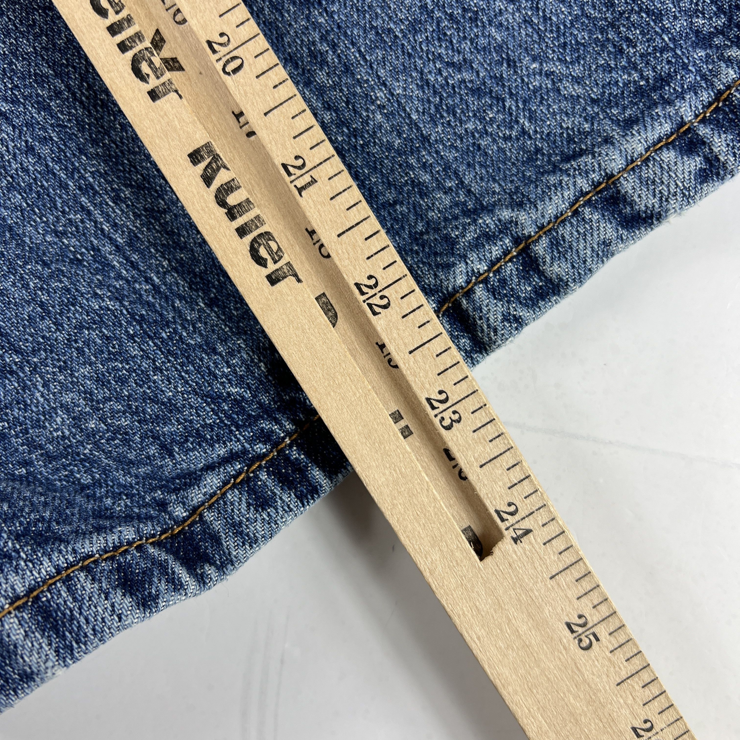 Levi's × Vintage VTG Levi's Jean Shorts 505 Cut Off Distressed Denim Jorts Size US 36 / EU 52 - 13 Thumbnail