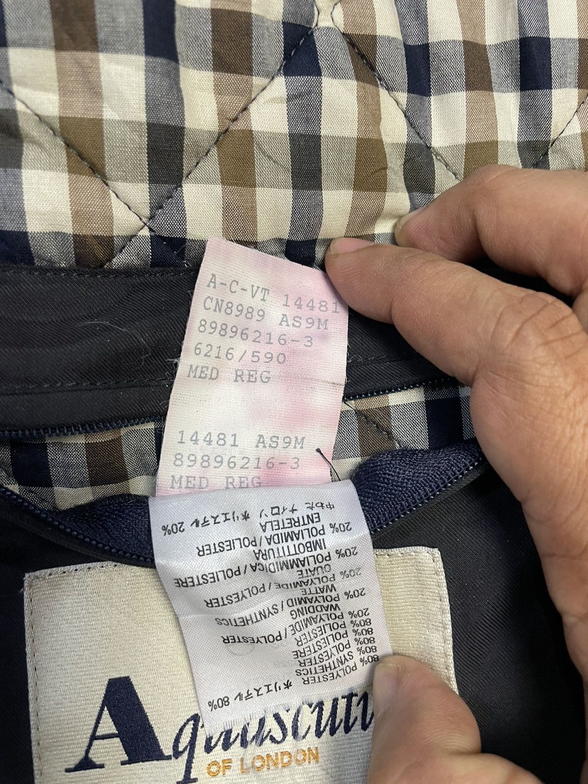 Aquascutum Aquascutum Quilted Jacket Size US M / EU 48-50 / 2 - 8 Thumbnail