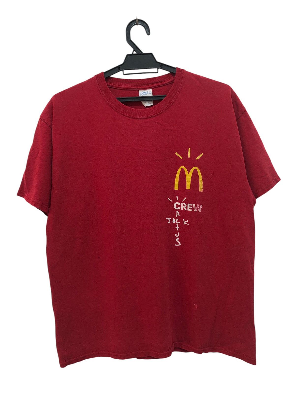 Cactus Plant Flea Market  Rap Tees  Travis Scott Travis Scott Cactus Jack  x McDonalds Crew T -Shirt | Grailed