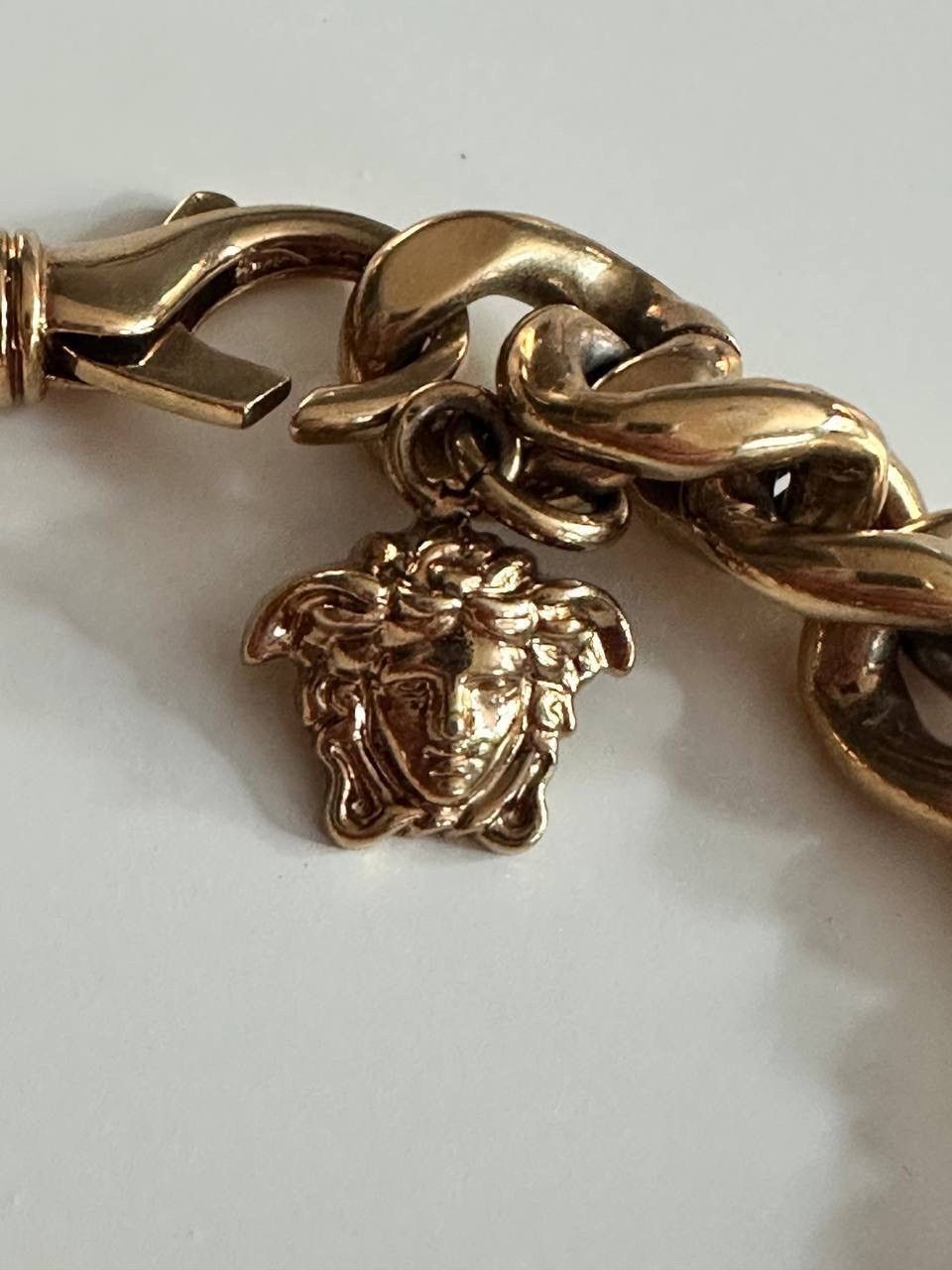 Versace Versace Bracelet Medusa Logo Green Star Fish Gold Auth Size ONE SIZE - 4 Thumbnail