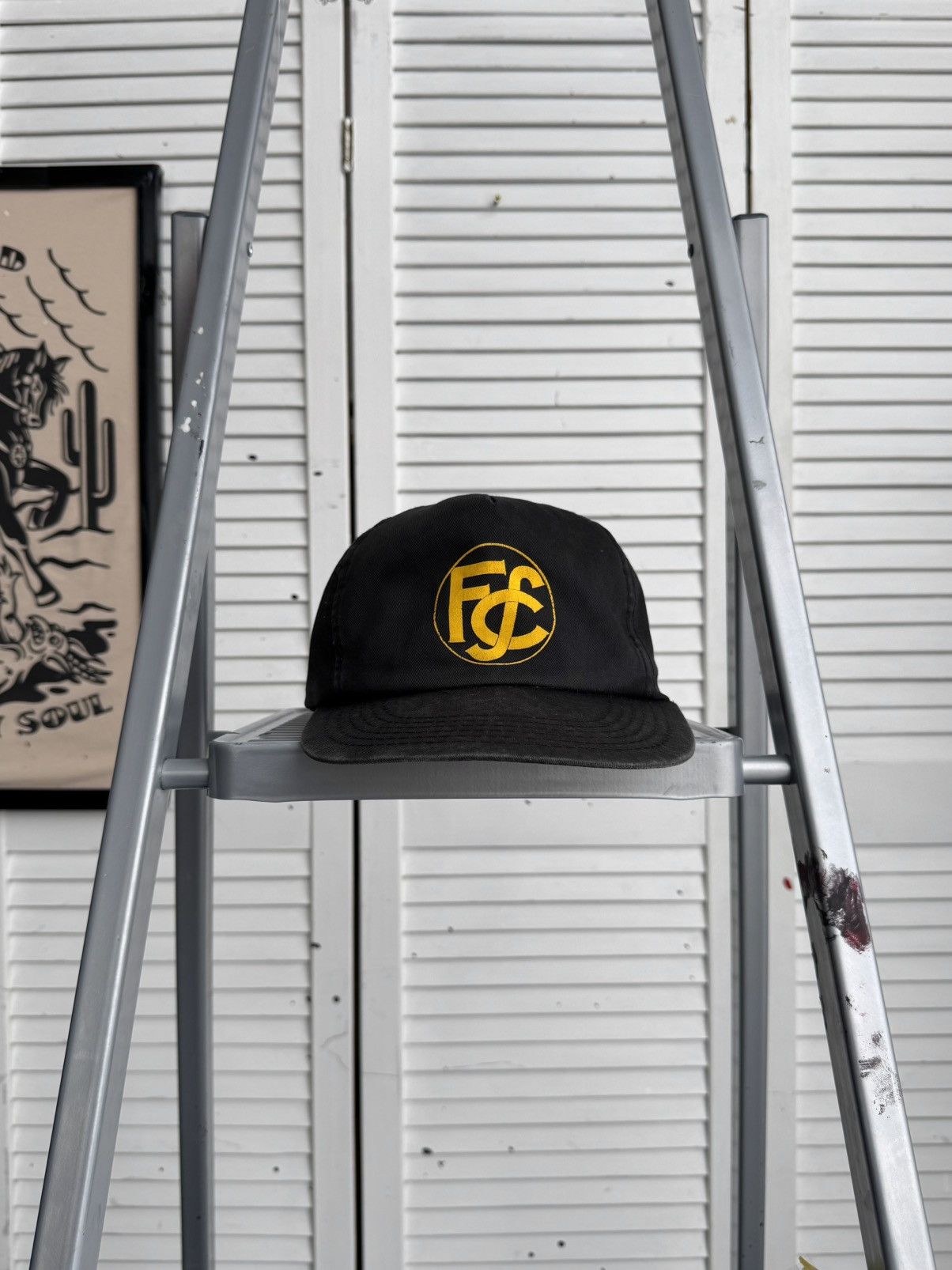 Vintage Vintage FC Schaffhausen Snapback Black Yellow Cap Size ONE SIZE - 2 Thumbnail