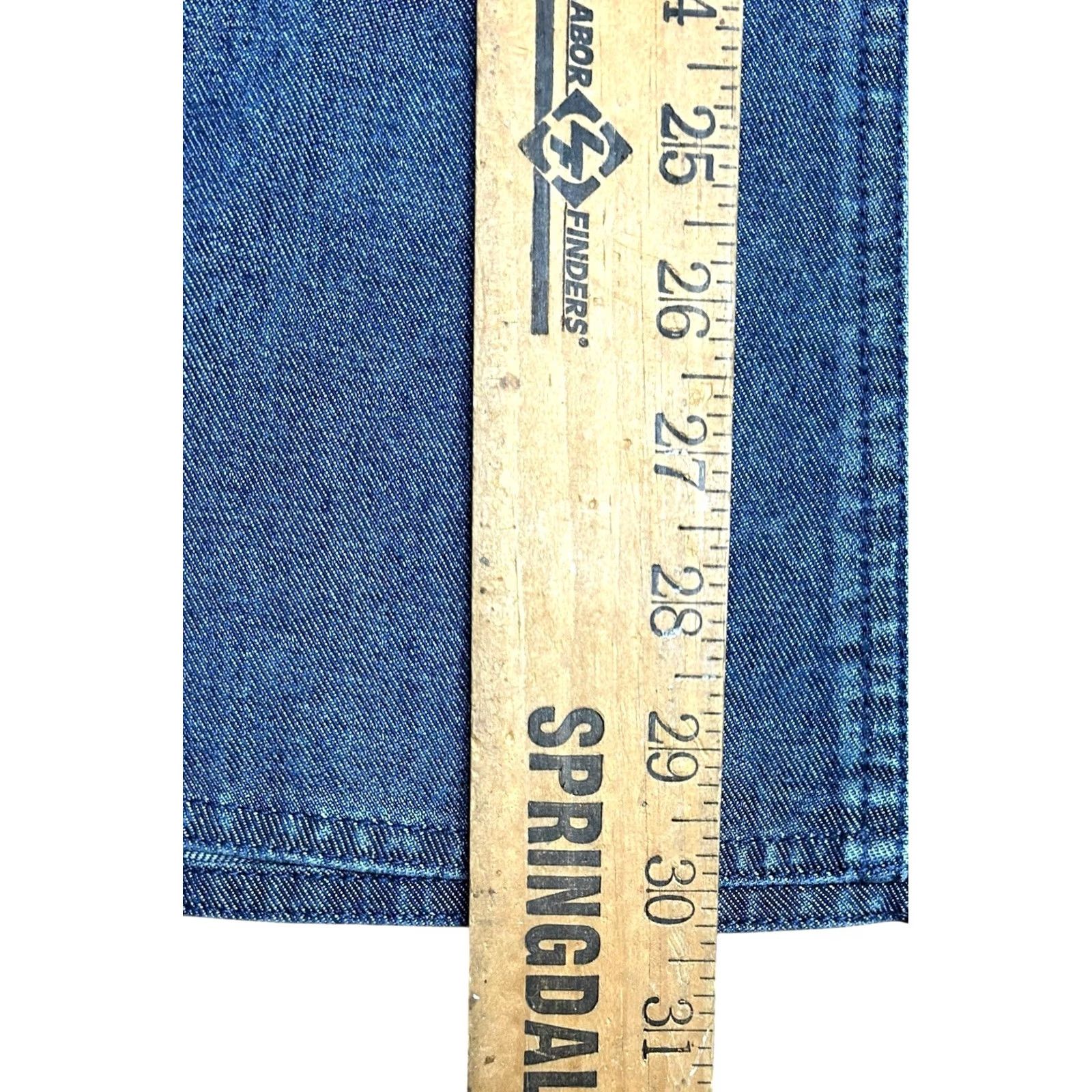 Vintage VINTAGE L.L. Bean Skirt Denim Jean Pleated Long Women 16P Blue Modest 90s Preppy Size 38" / US 16 / IT 52 - 5 Thumbnail