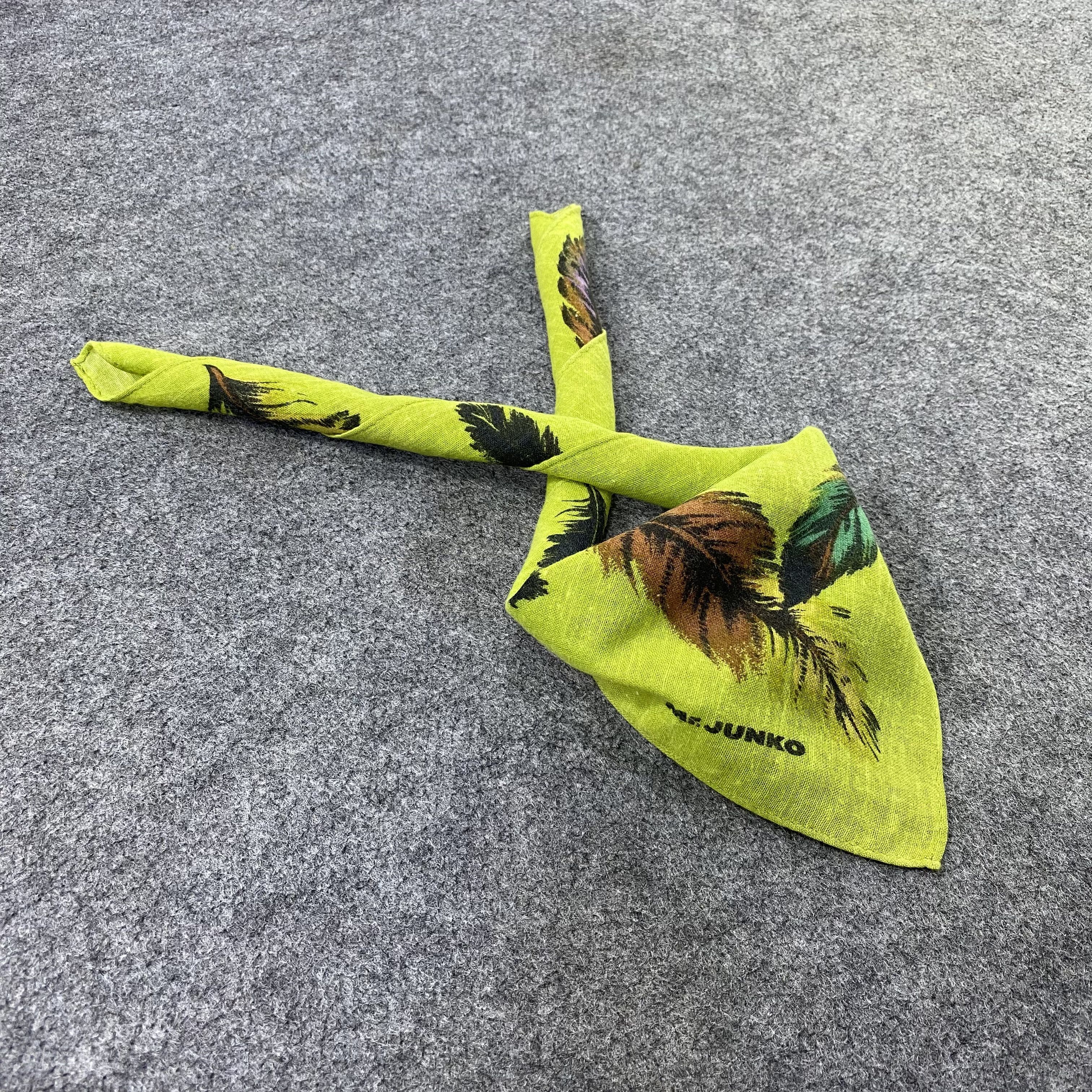 Japanese Brand Mr.Junko Handkerchief Neckerchief Bandana-B1965 Size ONE SIZE - 1 Thumbnail