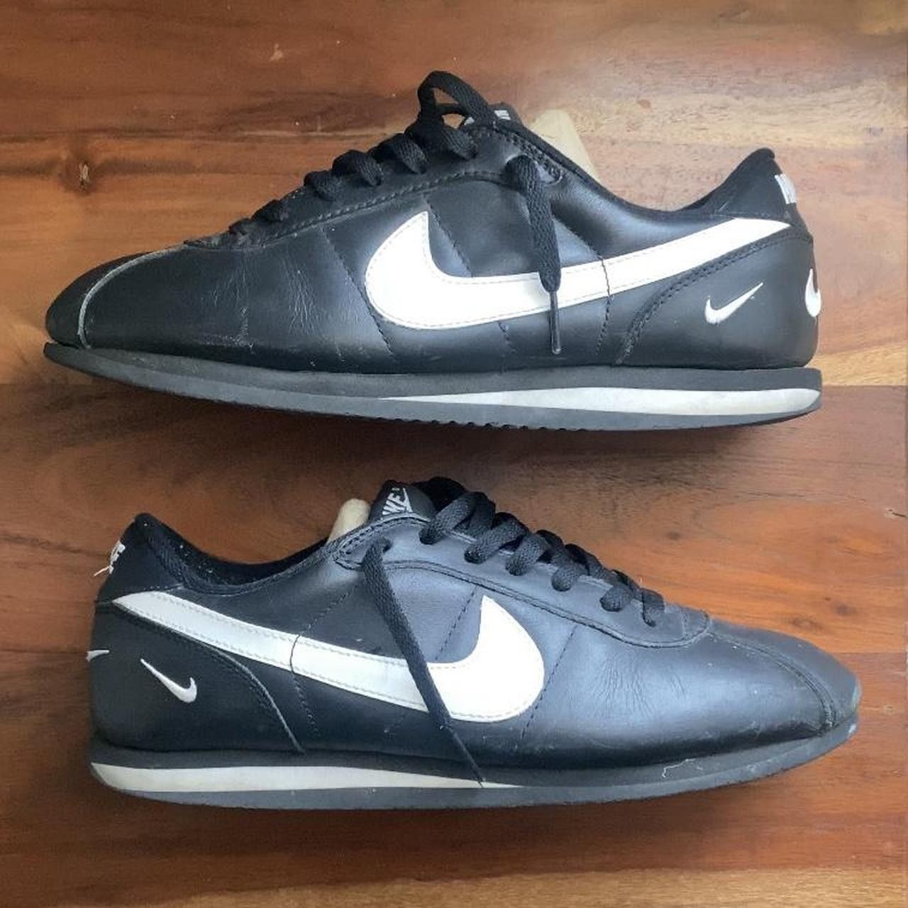 Nike Vintage 1972 Nike Cortez Black White Shoes Sneakers Rare OG Size US 10 / EU 43 - 1 Thumbnail