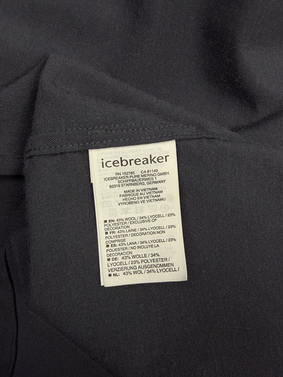 Icebreaker Icebreaker Wool Botton Up Shirt Gray Outdoor Gorpcore Size US XL / EU 56 / 4 - 13 Thumbnail