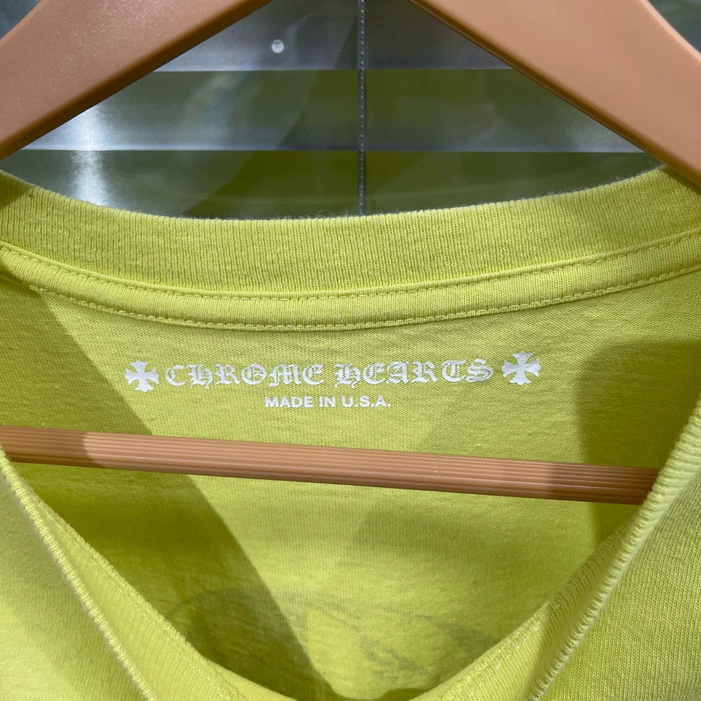 Chrome Hearts Chrome Hearts Mattyboy Neon Green Doodle Tee XL Size US XL / EU 56 / 4 - 3 Thumbnail