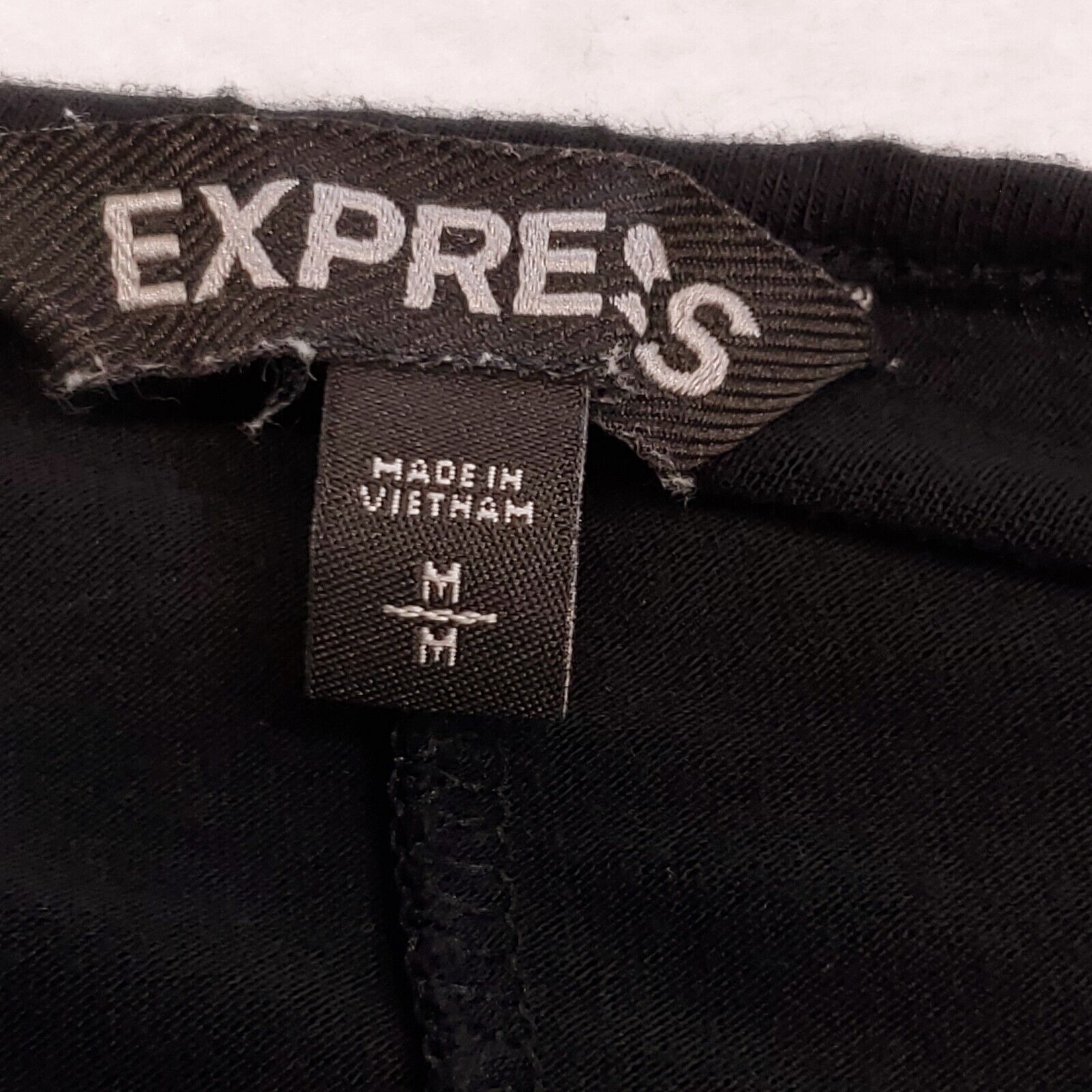 Express Express Casual Long Sleeve Top Dress Womens Size M Black Size M / US 6-8 / IT 42-44 - 3 Thumbnail