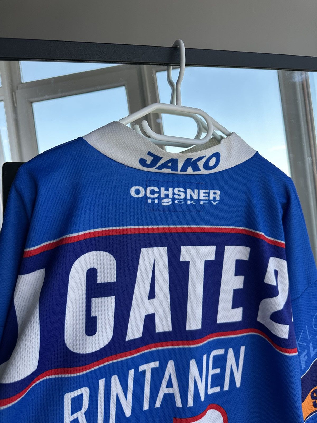 Vintage Vintage Kloten Flyers Switzerland Hockey Jersey #33 Rintanen Size US XL / EU 56 / 4 - 12 Thumbnail