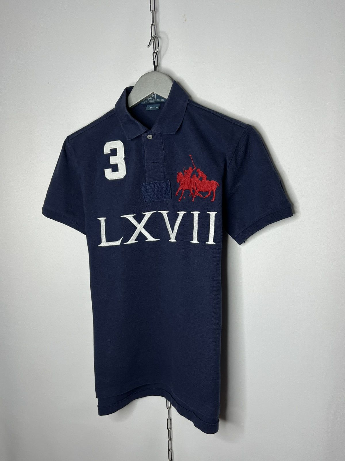 Polo Ralph Lauren Polo Ralph Lauren Polo #3 Big Pony Logo Shirt Short Sleeve Size US S / EU 44-46 / 1 - 3 Thumbnail