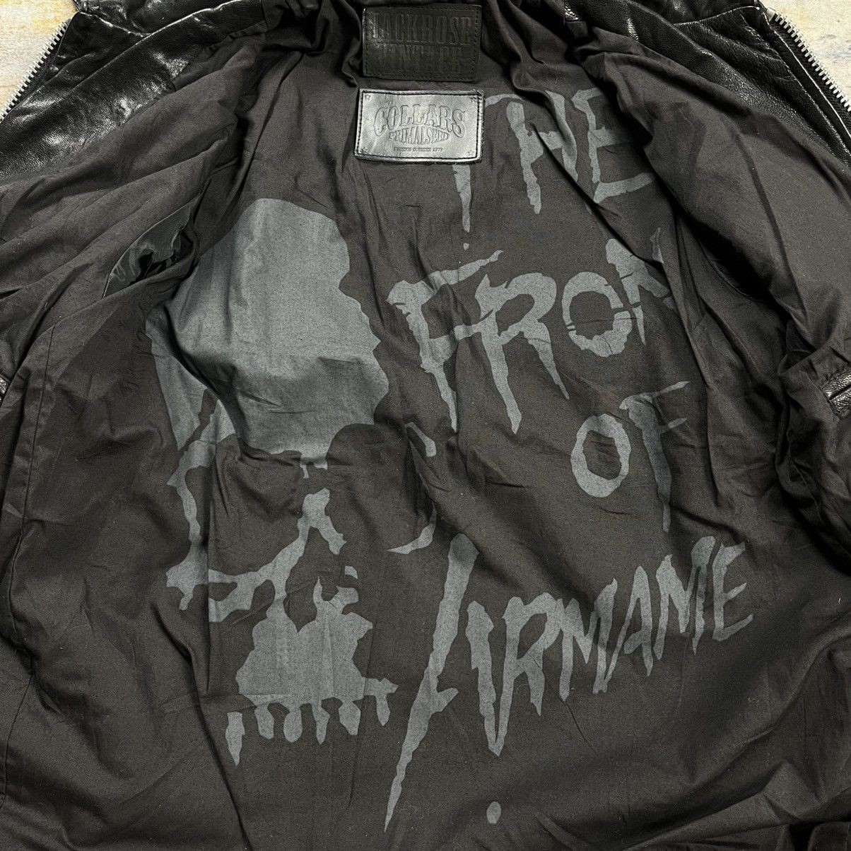 JACKROSE 2000s Jackrose x Collars - Skull Button Leather Jacket - Size US M / EU 48-50 / 2 - 15 Thumbnail