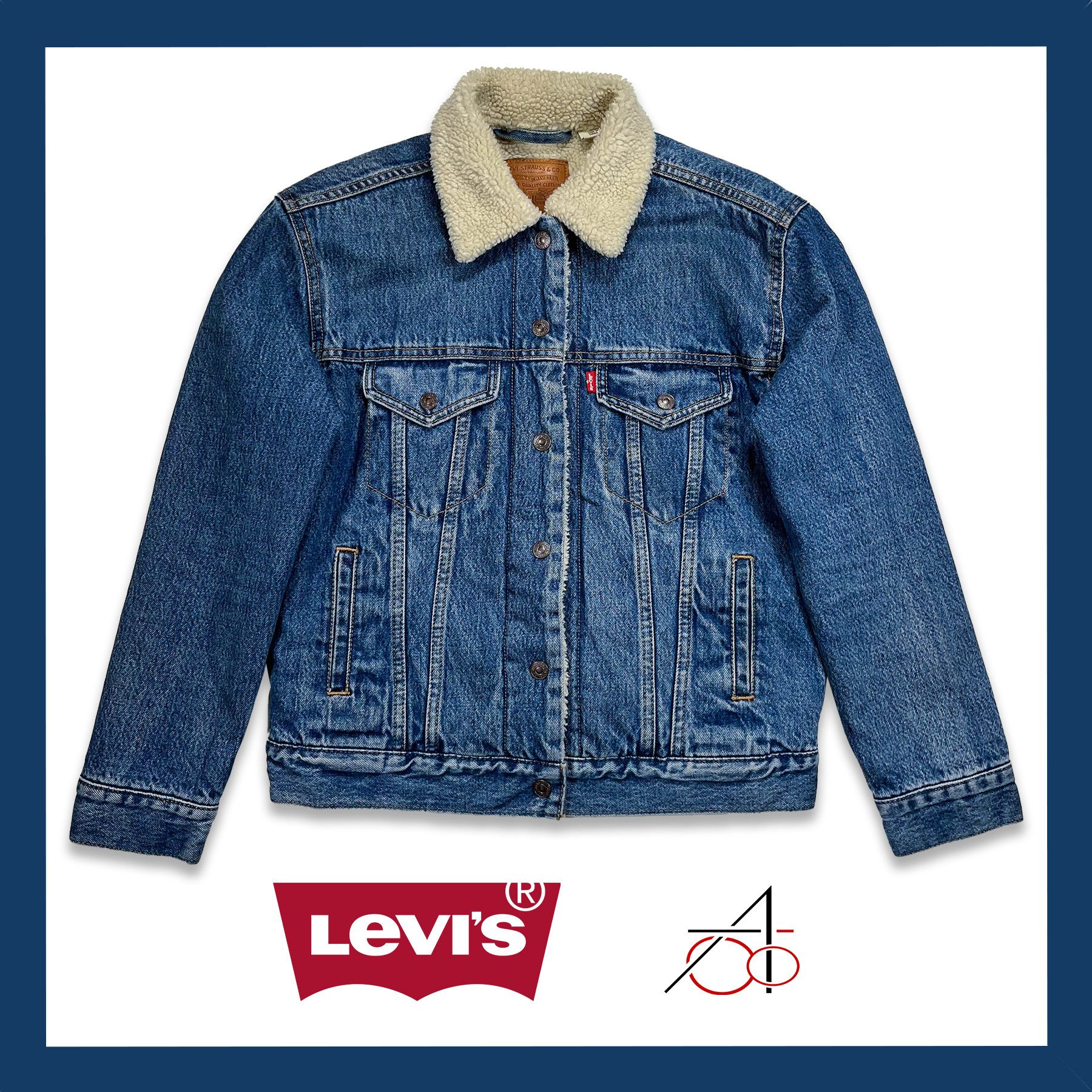 Levi's Levi´s classic denim jacket with fur inside • XS size Size XS / US 0-2 / IT 36-38 - 1 Thumbnail