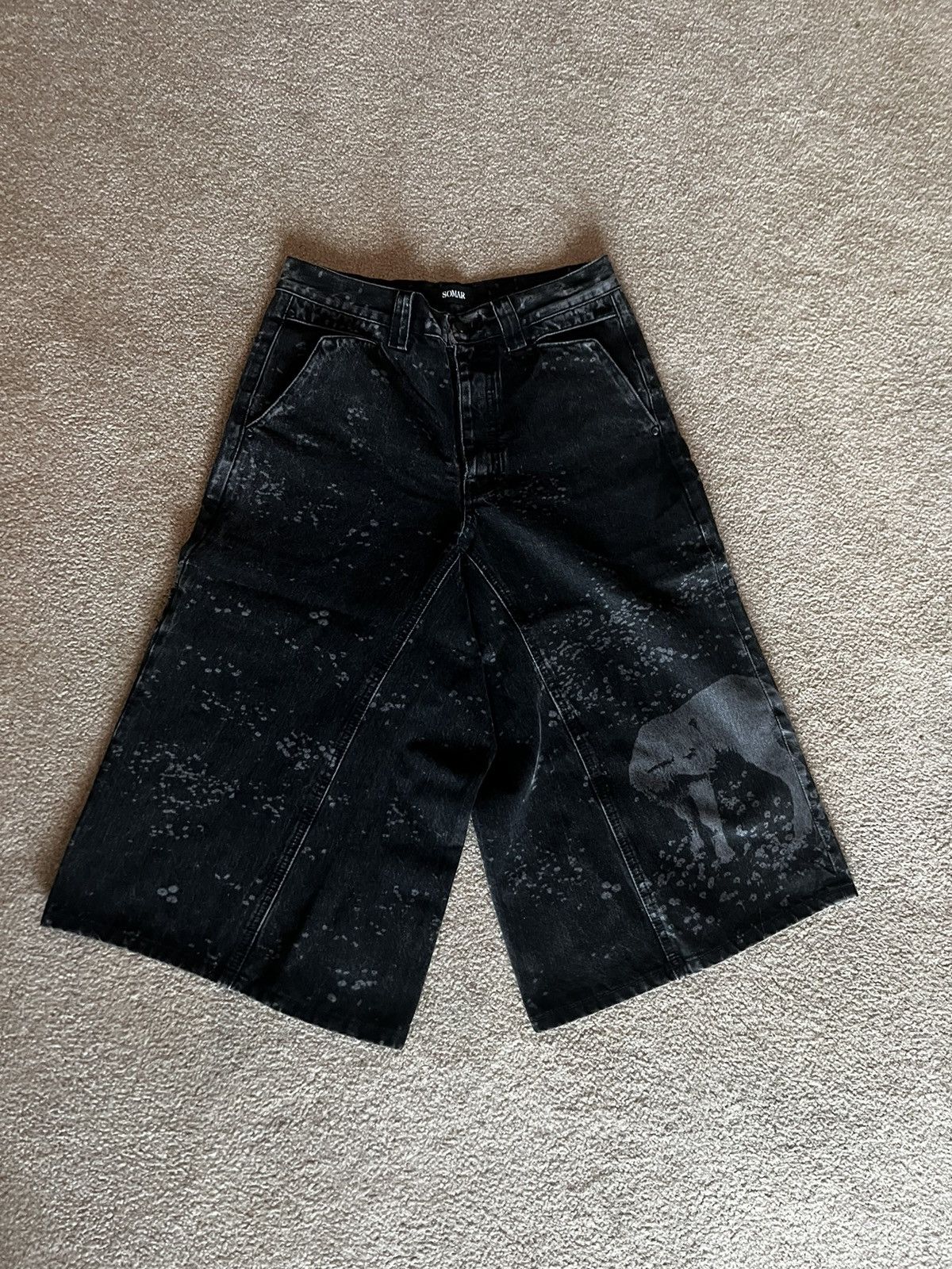 Somar Somar Ahab Lamb Capri Shorts Size US 32 / EU 48 - 1 Thumbnail
