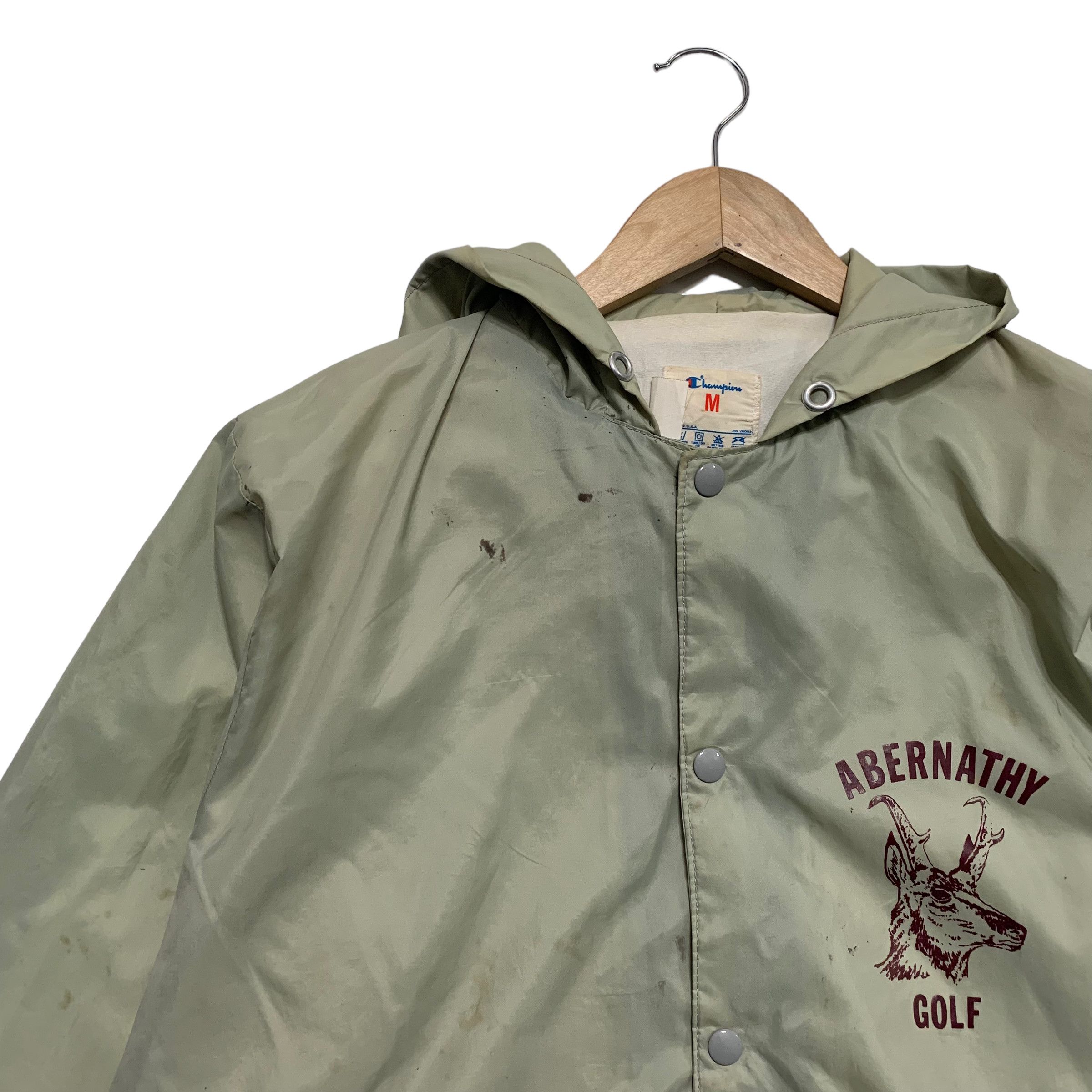 Champion Vintage 80s Champion Abernathy Golf Hooded Jacket Size US M / EU 48-50 / 2 - 3 Thumbnail