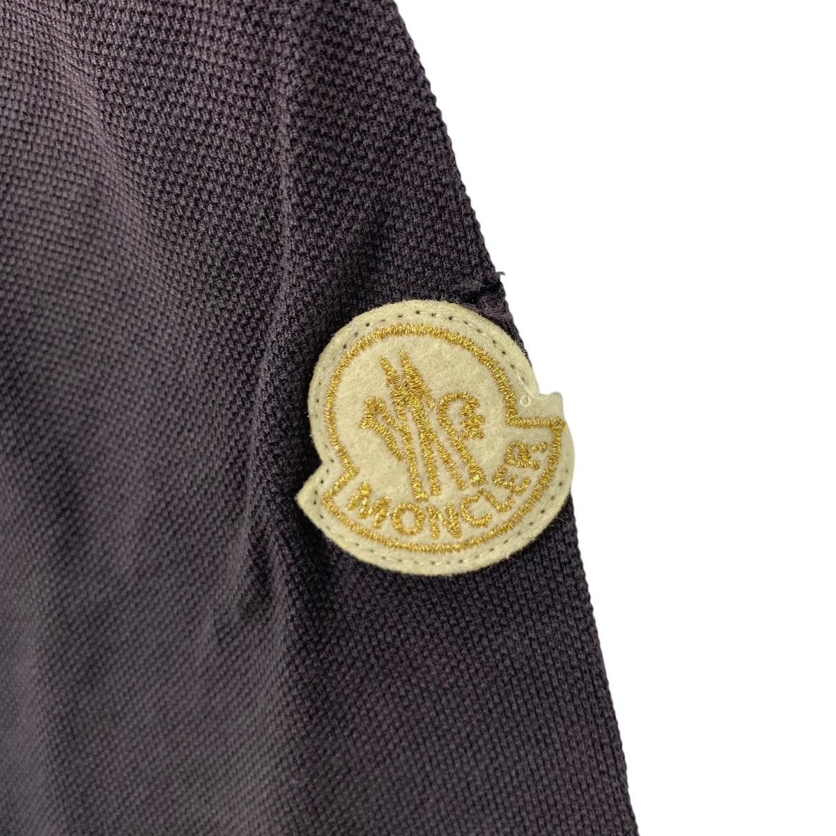 Moncler MONCLER JAPAN COLLECTION Maxi Gold Logo Polo Tee Shirt Top Size S / US 4 / IT 40 - 4 Thumbnail