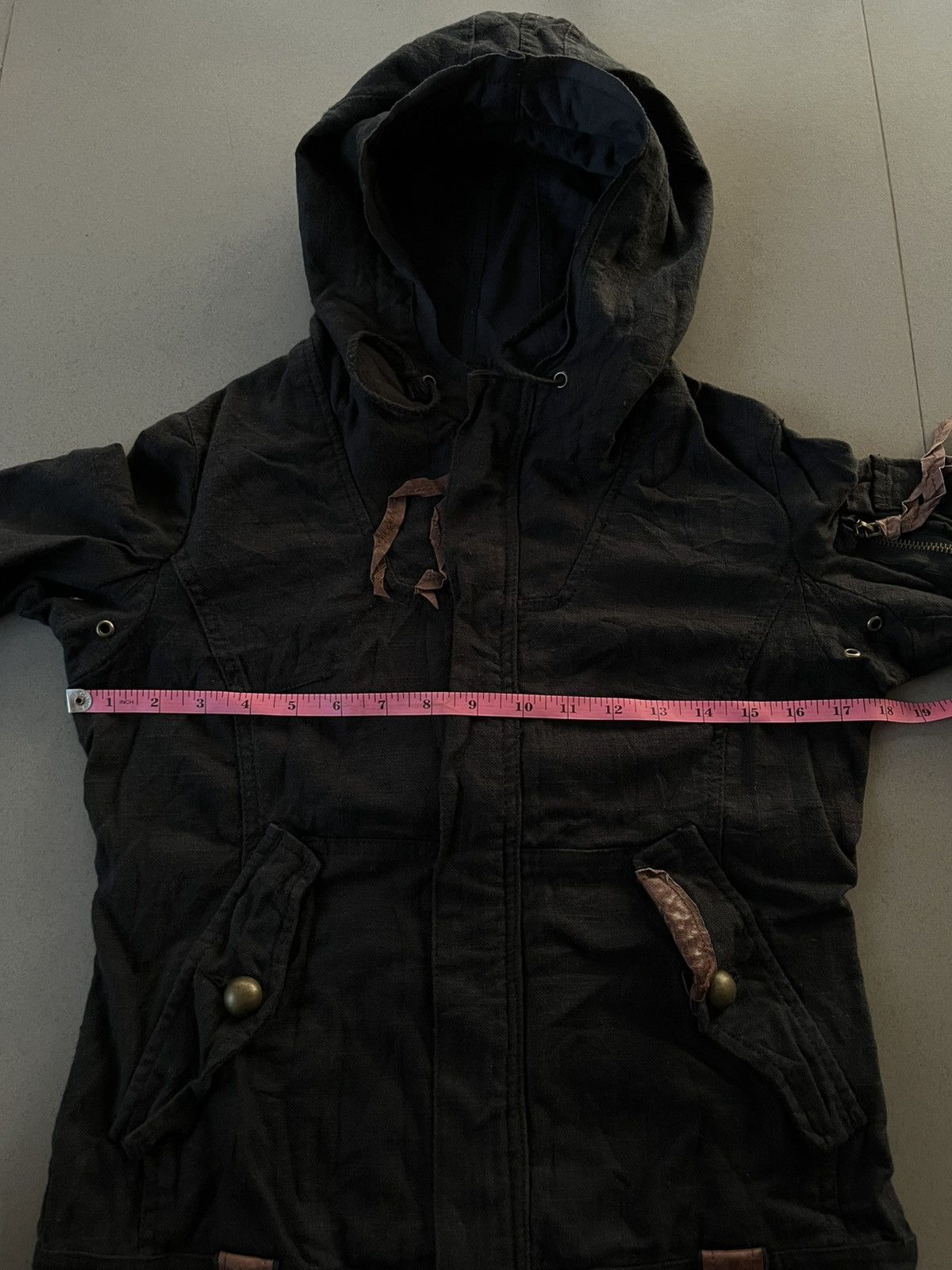 14th Addiction JAPANESE BRAND BONO LEATHER GOTHIC PUNK BONDAGE GOA STYLE Size US S / EU 44-46 / 1 - 14 Thumbnail