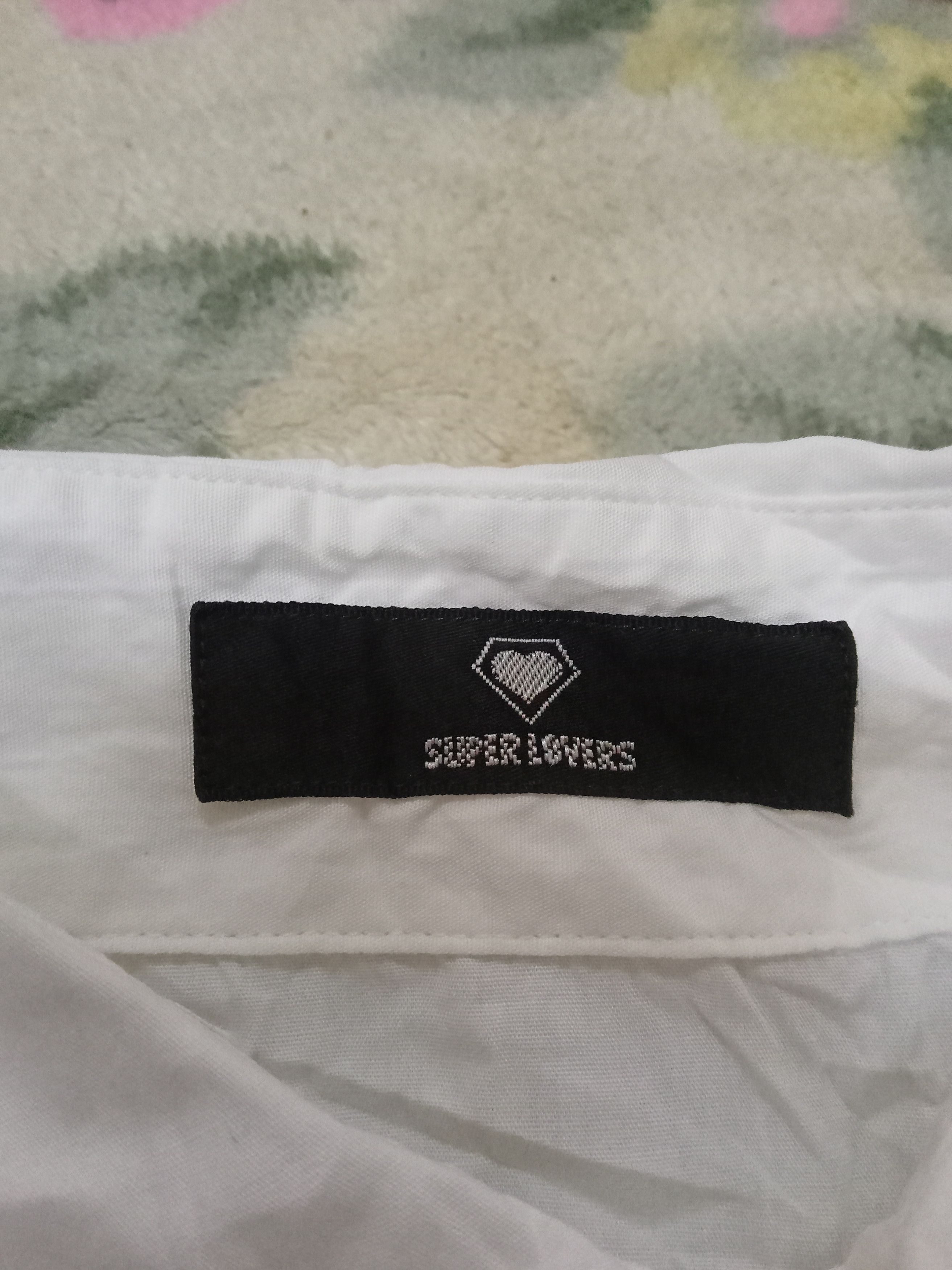 Japanese Brand Super Lovers Button Ups Shirt Size M / US 6-8 / IT 42-44 - 3 Thumbnail