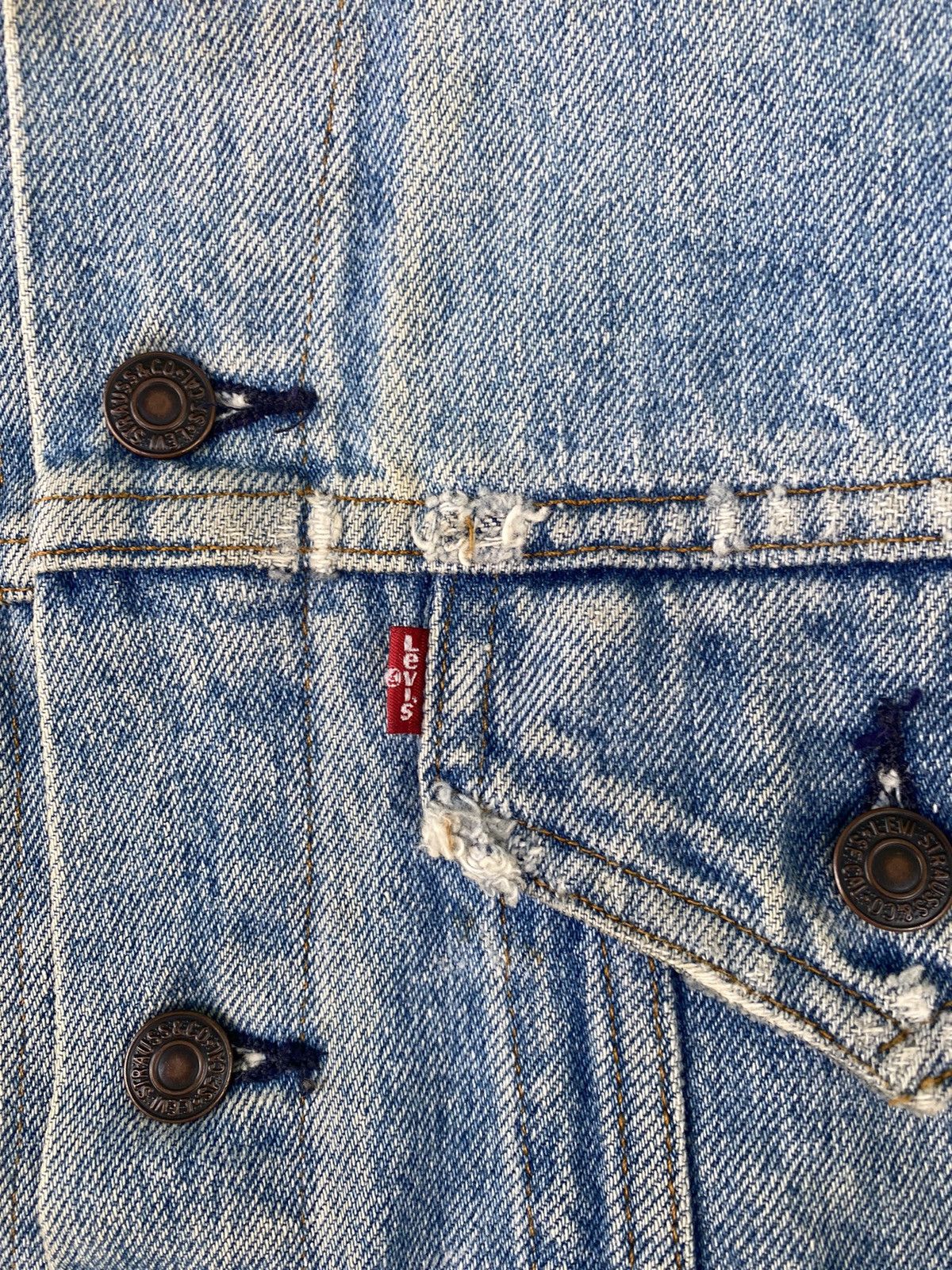 🔥 Distressed 🔥 Vintage 90s Levis Type-2 Jacket