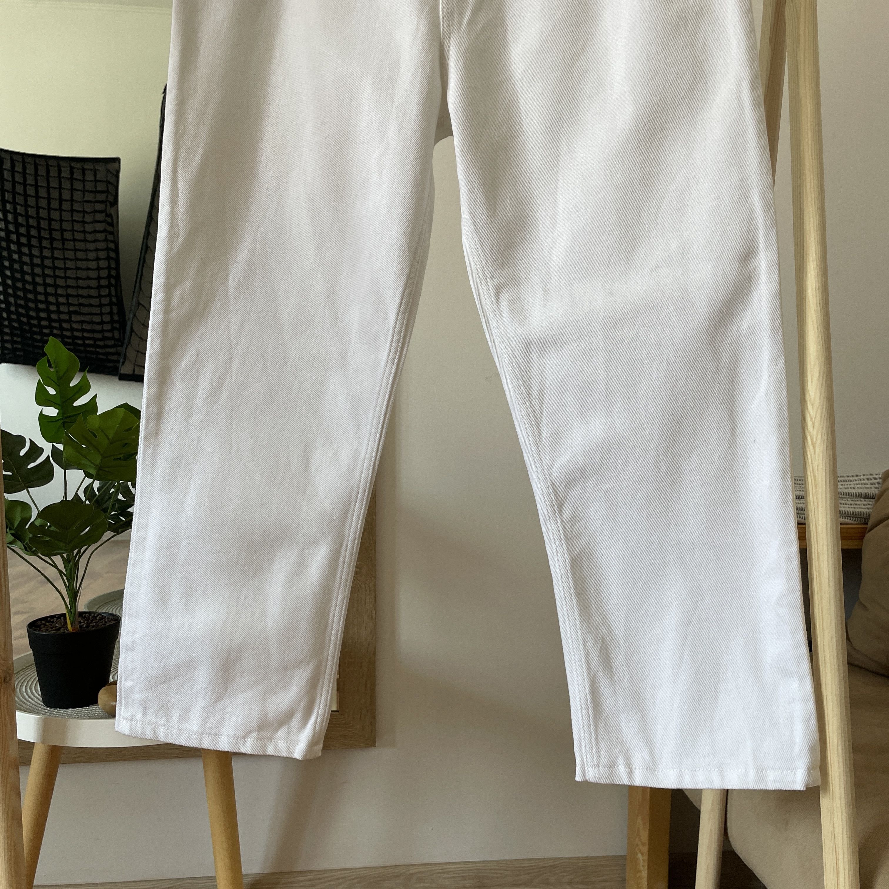 The Kooples The Kooples Straight Cropped White Denim Size 33 Size US 33 - 5 Thumbnail