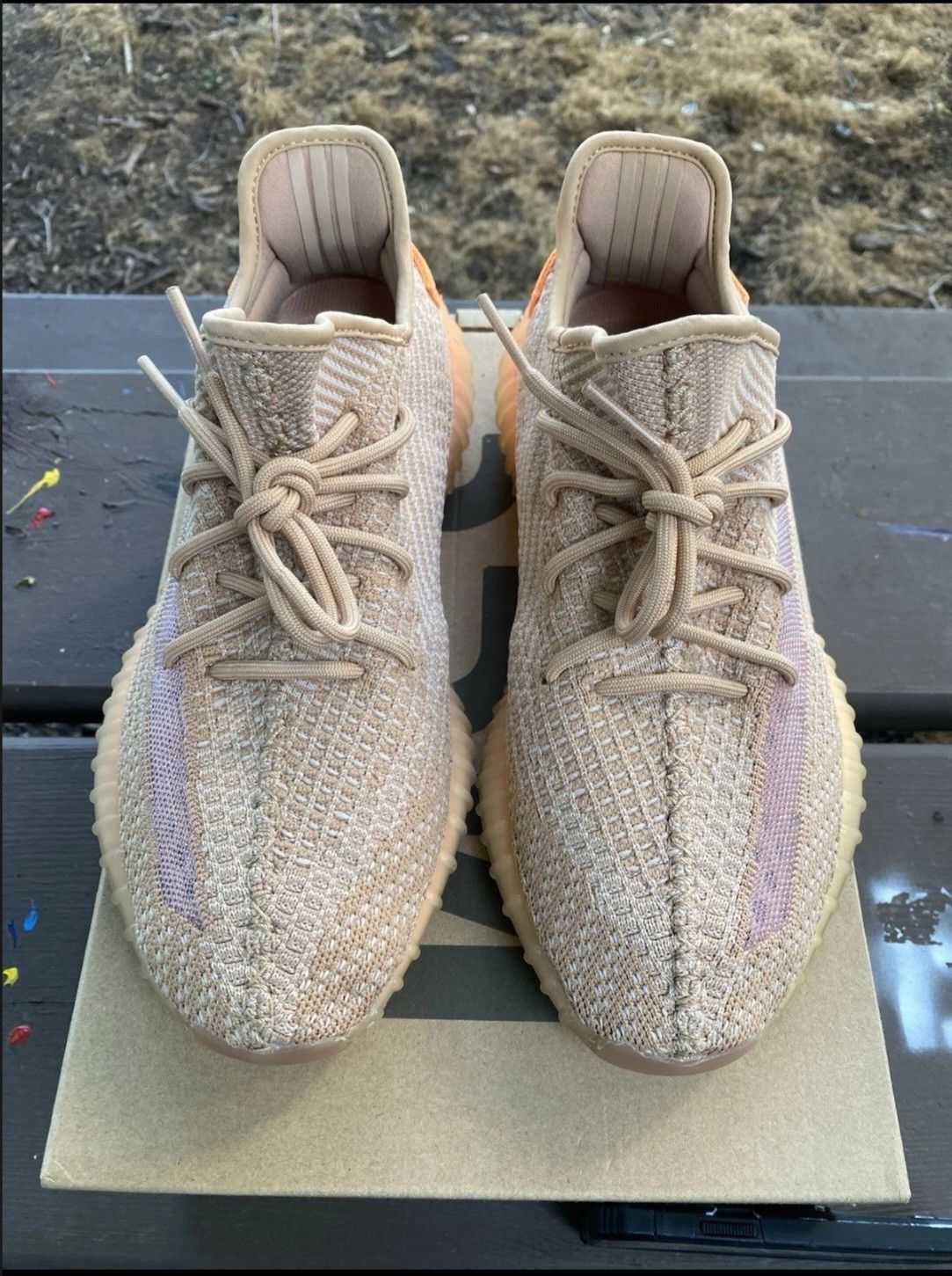 Adidas Adidas Yeezy Boost 350 V2 Clay EG7490 Size 9 Men Size US 9 / EU 42 - 2 Thumbnail