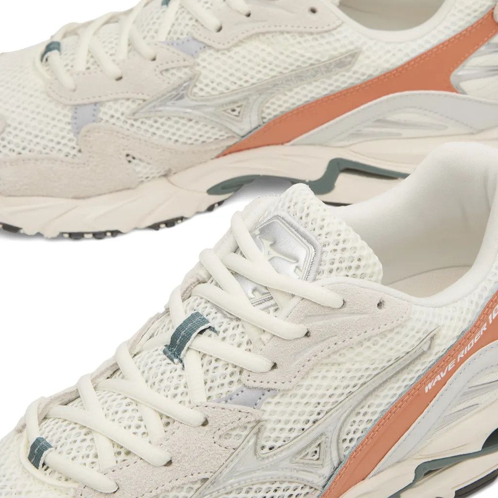 Mizuno Mizuno Wave Rider 10 Snow White D1GA261101 US 8.5 EU 41 Size US 8.5 / EU 41-42 - 3 Thumbnail