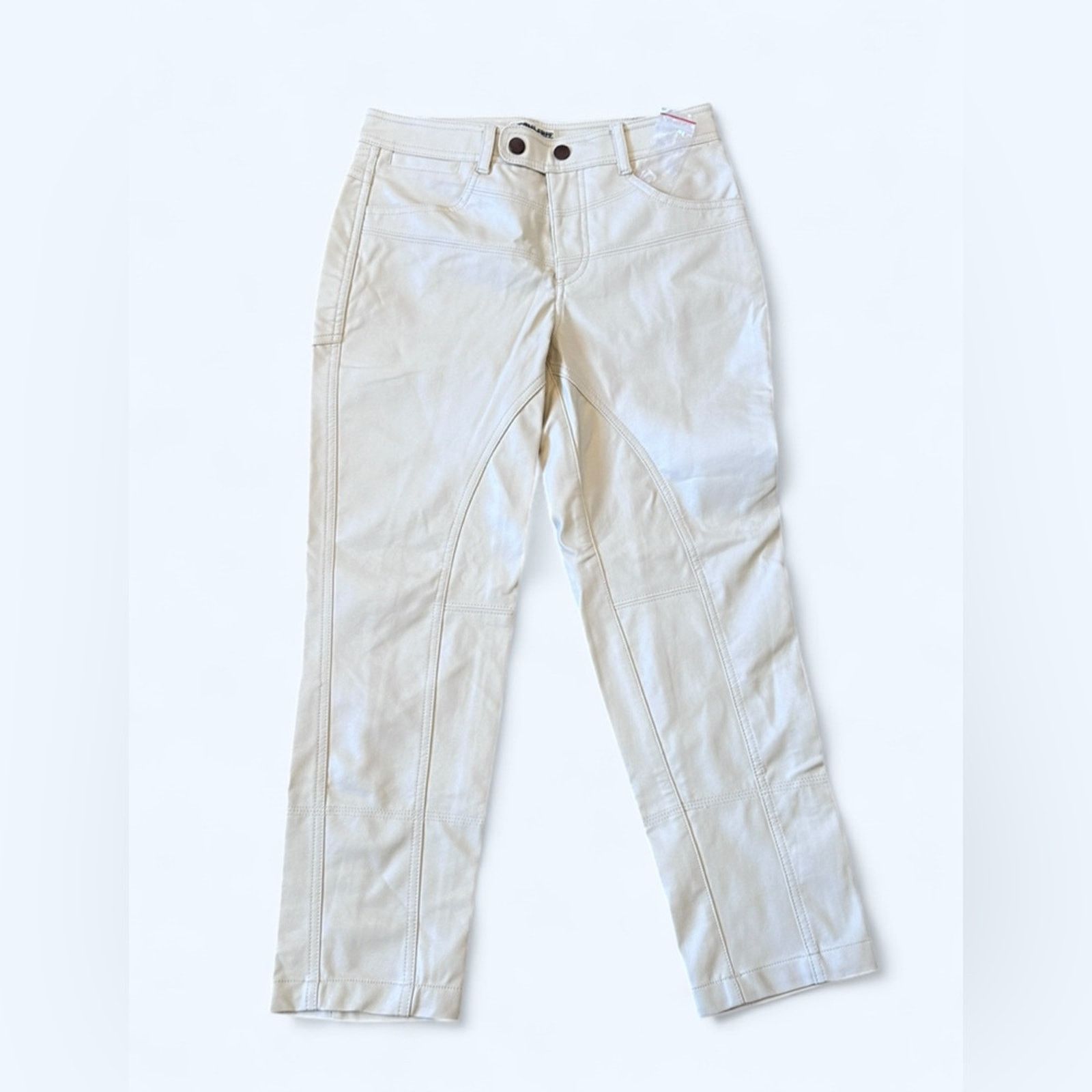 Free People NWOT Free People Rebel Vegan Leather Pants Size 26" / US 2 / IT 38 - 3 Thumbnail