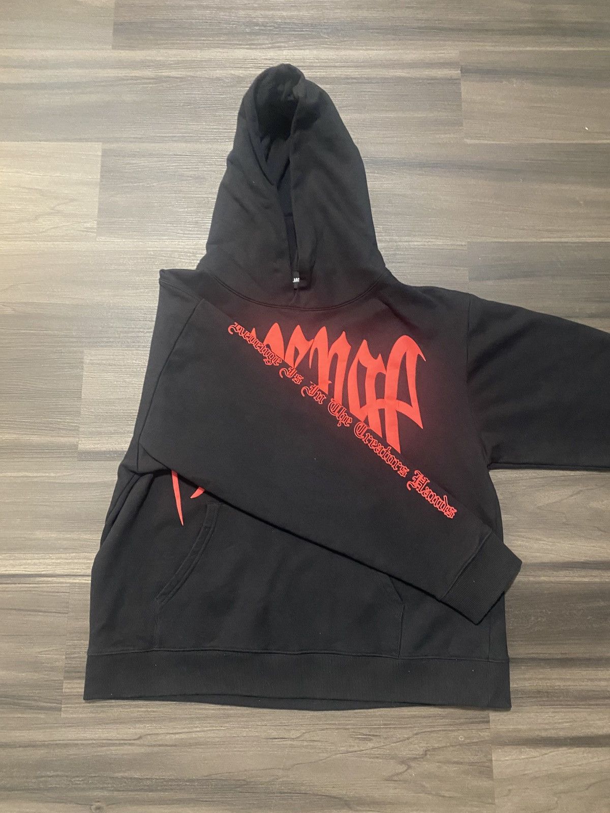 Revenge Revenge XXXTENTACION “Kill” Black/ Red Hoodie Size US L / EU 52-54 / 3 - 4 Thumbnail