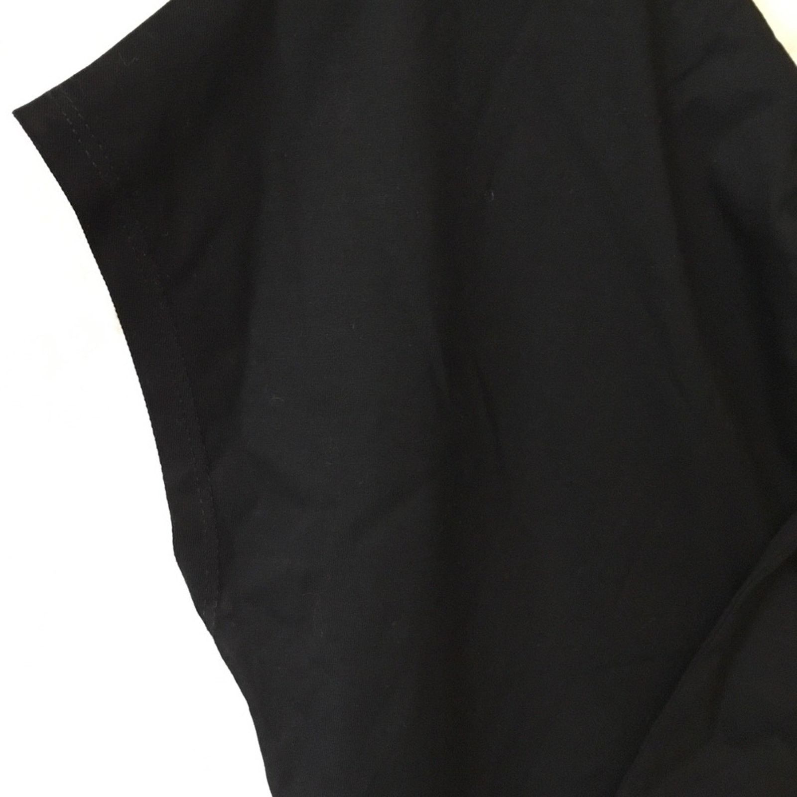 Other Sans & Sans Black Cap-Sleeved Dress With Tie Size S / US 4 / IT 40 - 3 Thumbnail