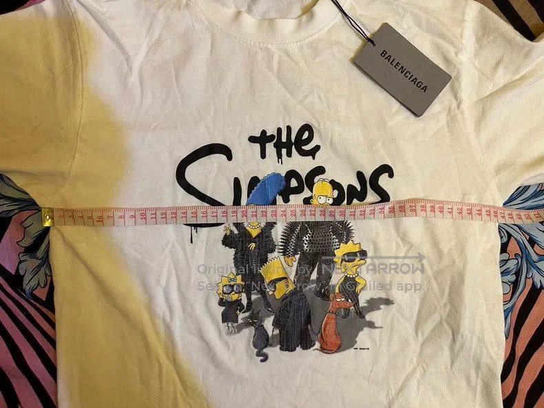 Balenciaga Balenciaga x The Simpsons Short Sleeve T-Shirt. Size US XS / EU 42 / 0 - 5 Thumbnail
