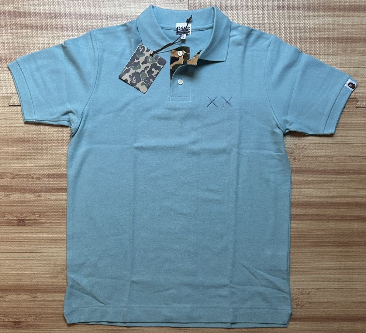 Bape × Kaws Rare NWT bape x kaws polo S Size US S / EU 44-46 / 1 - 1 Thumbnail