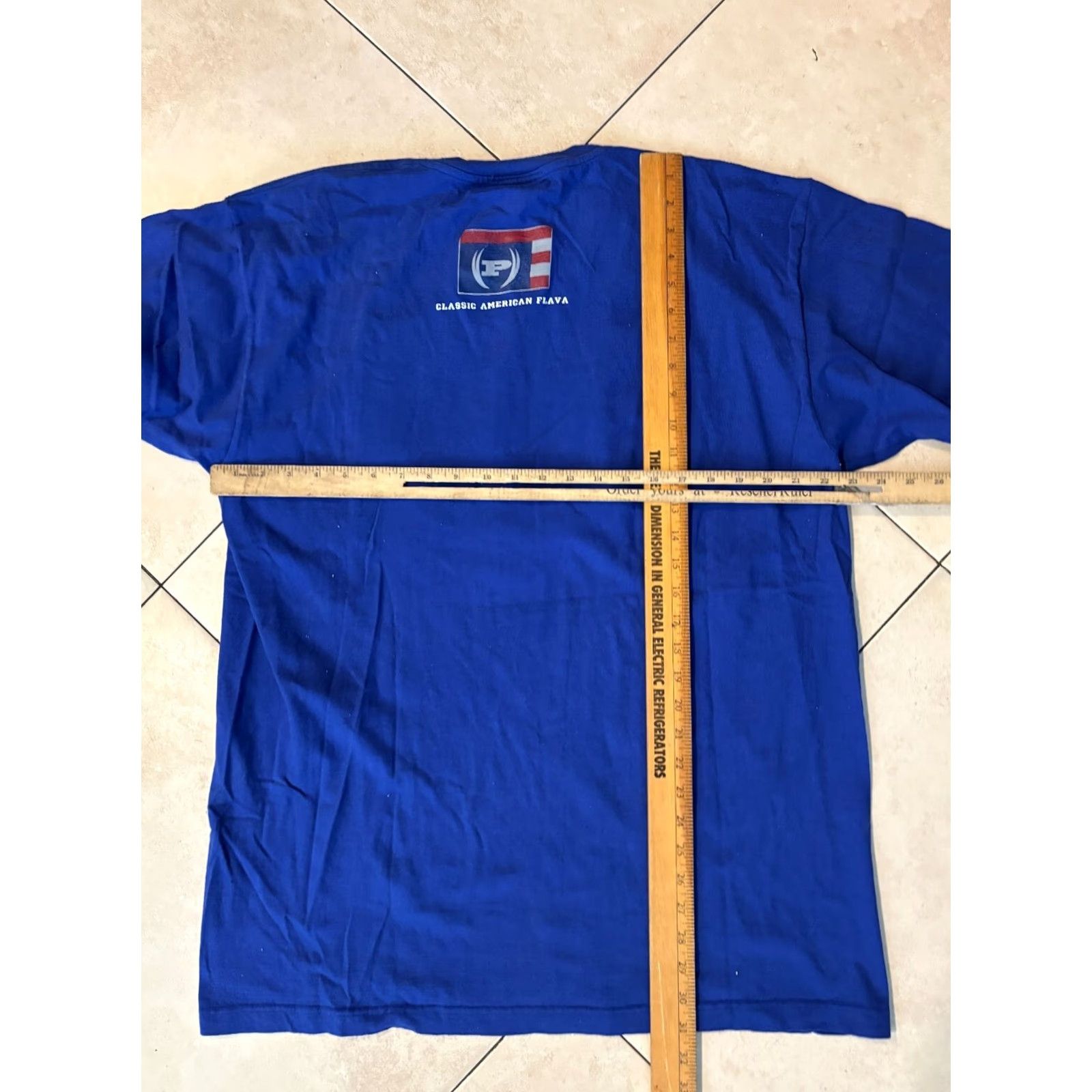 Phat Farm VINTAGE Phat Farm T-Shirt 2XL Blue Men's Graphic Skull 90s 5552 Size US XXL / EU 58 / 5 - 5 Thumbnail
