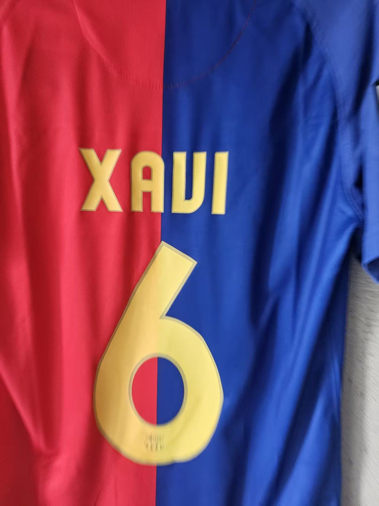 Other Barcelona #6 XAVI Jersey Home 2008 Size US XL / EU 56 / 4 - 5 Thumbnail