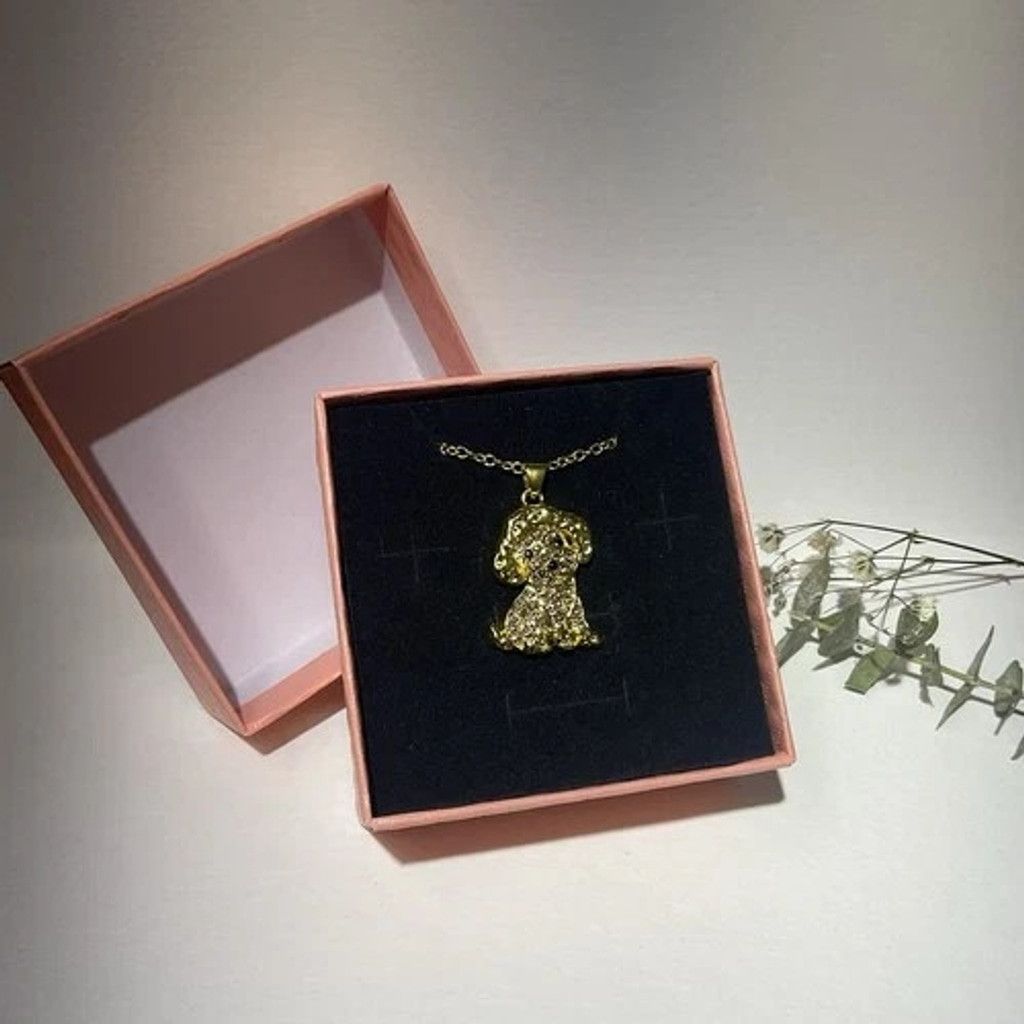 Other NWT O-Commerce Women Necklace Poodle Charm Pet Puppy Jewelry Size ONE SIZE - 12 Thumbnail