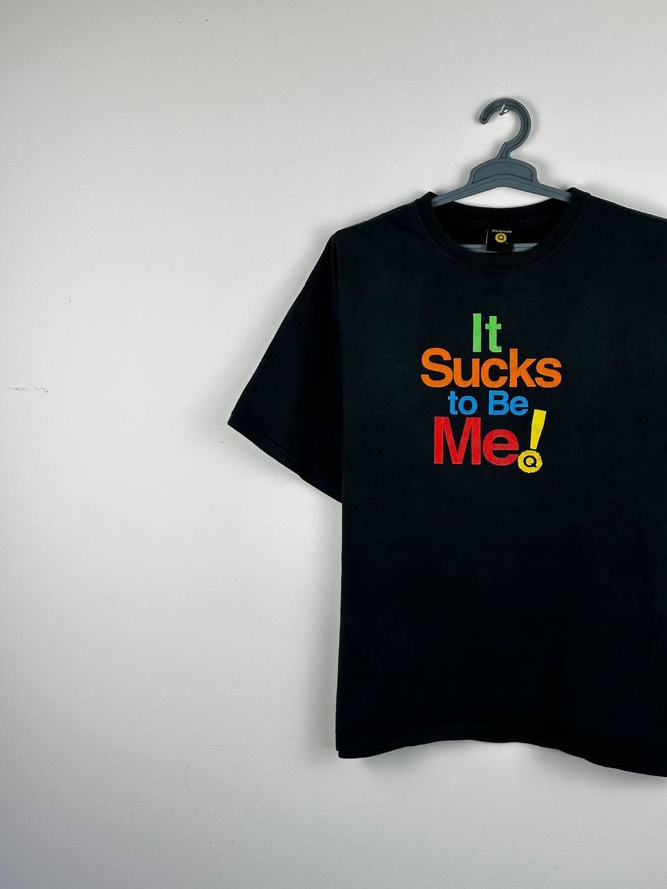 Vintage Avenue It Sucks To Be Me Vintage Humor Faded T Shirt Size US XL / EU 56 / 4 - 2 Thumbnail