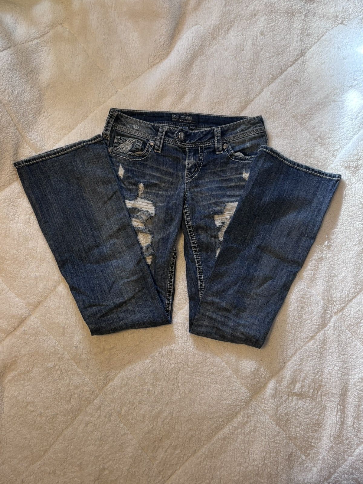 Silver Jeans Co. Deadstock Silver Jeans Size 28" / US 6 / IT 42 - 1 Thumbnail