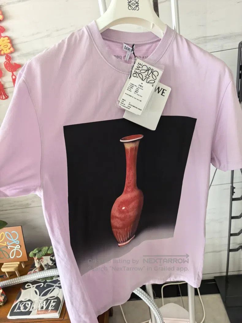 Loewe Loewe Short-sleeved unisex top, with a logo on the back Size XS / US 0-2 / IT 36-38 - 9 Thumbnail