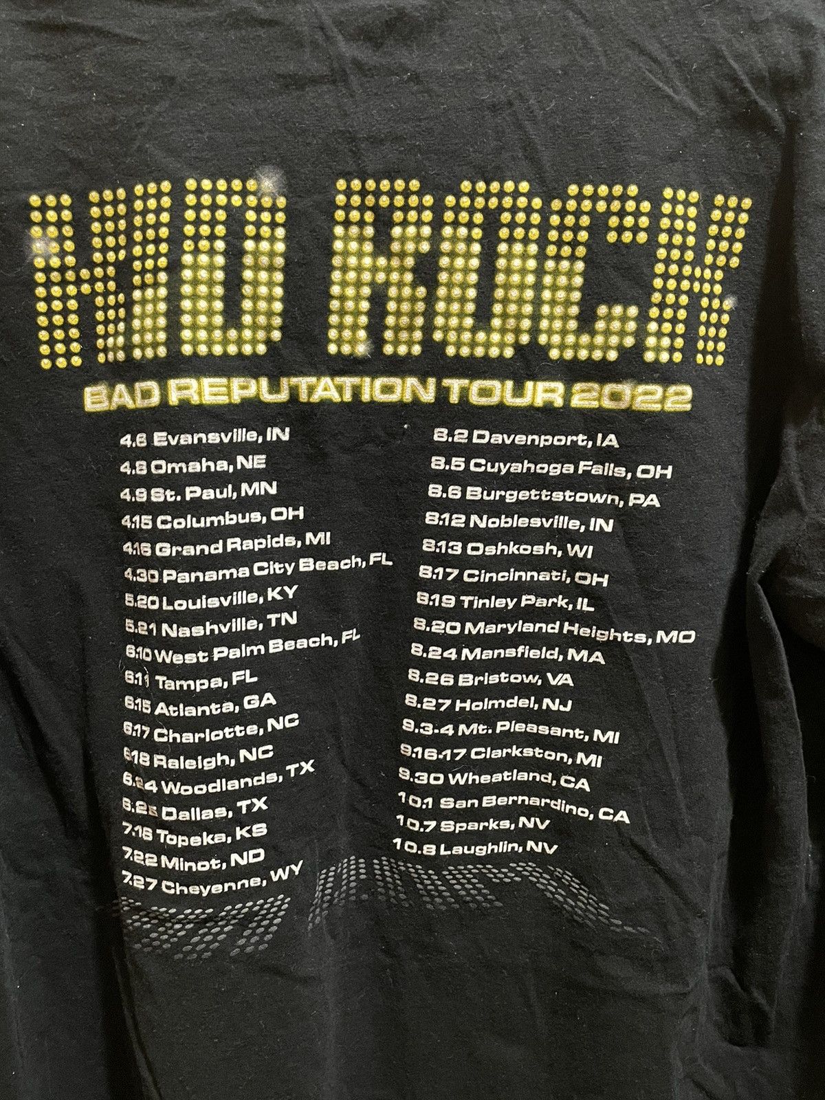Vintage Kid Rock Tour T Shirt Size US L / EU 52-54 / 3 - 4 Thumbnail