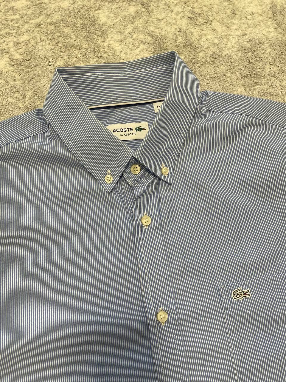Lacoste Lacoste Shirt Men Short Sleeve Button Front Casual Woven M Size US M / EU 48-50 / 2 - 6 Thumbnail