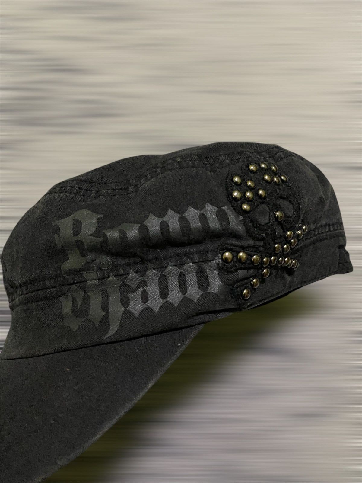 Hysteric Glamour Y2k skull studded ifsixwasnine style patrol cap Size ONE SIZE - 2 Thumbnail