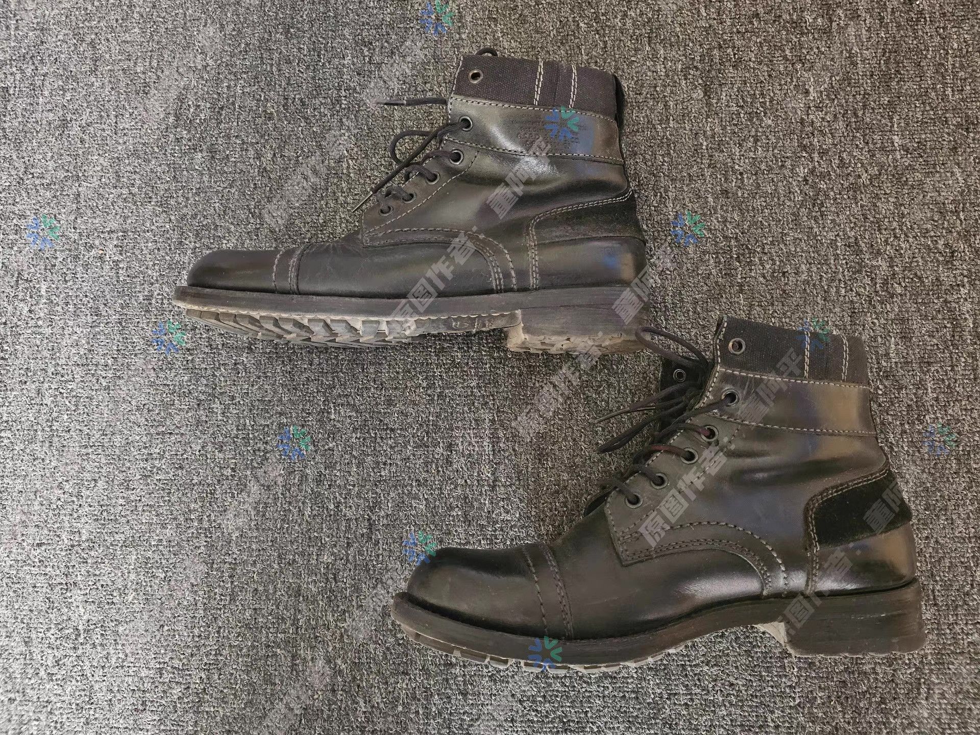 G-Star G-STAR RAW Men's Leather Boots, Q4 Size US 7 / EU 40 - 8 Thumbnail