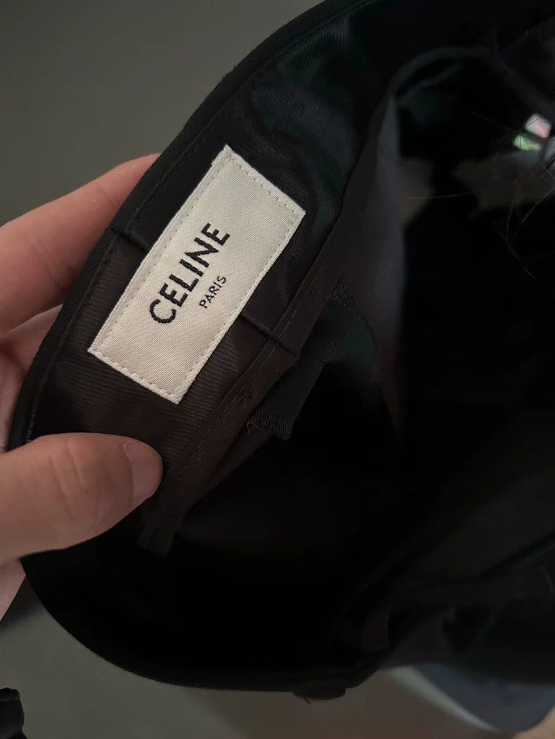 Celine Celine 21 FW oversized wool board pants 2501-Nextarrow Size US 44 / EU 60 - 3 Thumbnail