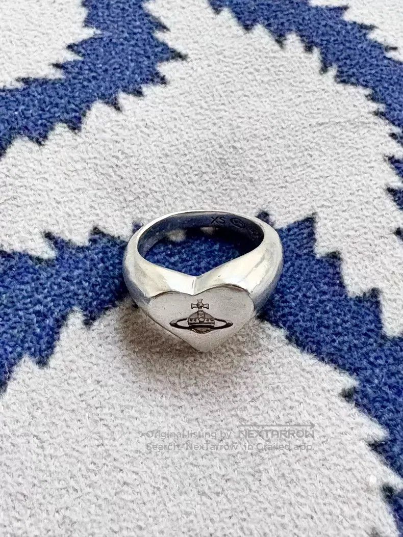 Vivienne Westwood Vivienne Westwood Sterling silver heart-shaped wax seal Sa Size ONE SIZE - 1 Thumbnail