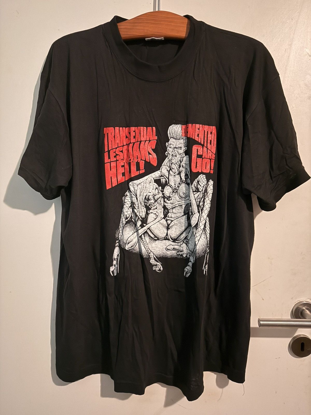 Other Demented Are Go "Transexual Lesbians From Hell" Tee. XL Size US XL / EU 56 / 4 - 2 Thumbnail