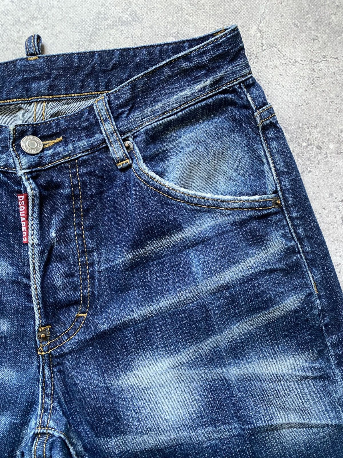Dsquared2 Dsquared2 Denim Skater Blue Distressed Jeans IT 46 Size US 30 / EU 46 - 4 Thumbnail