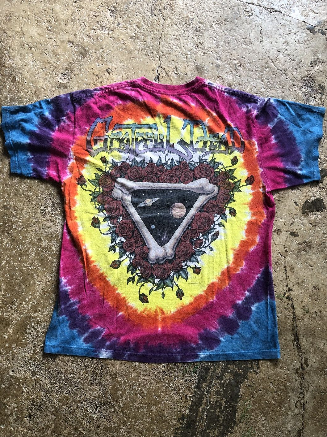 Grateful Dead Grateful Dead "Space Your Face" tie-dye t-shirt Size US M / EU 48-50 / 2 - 2 Thumbnail
