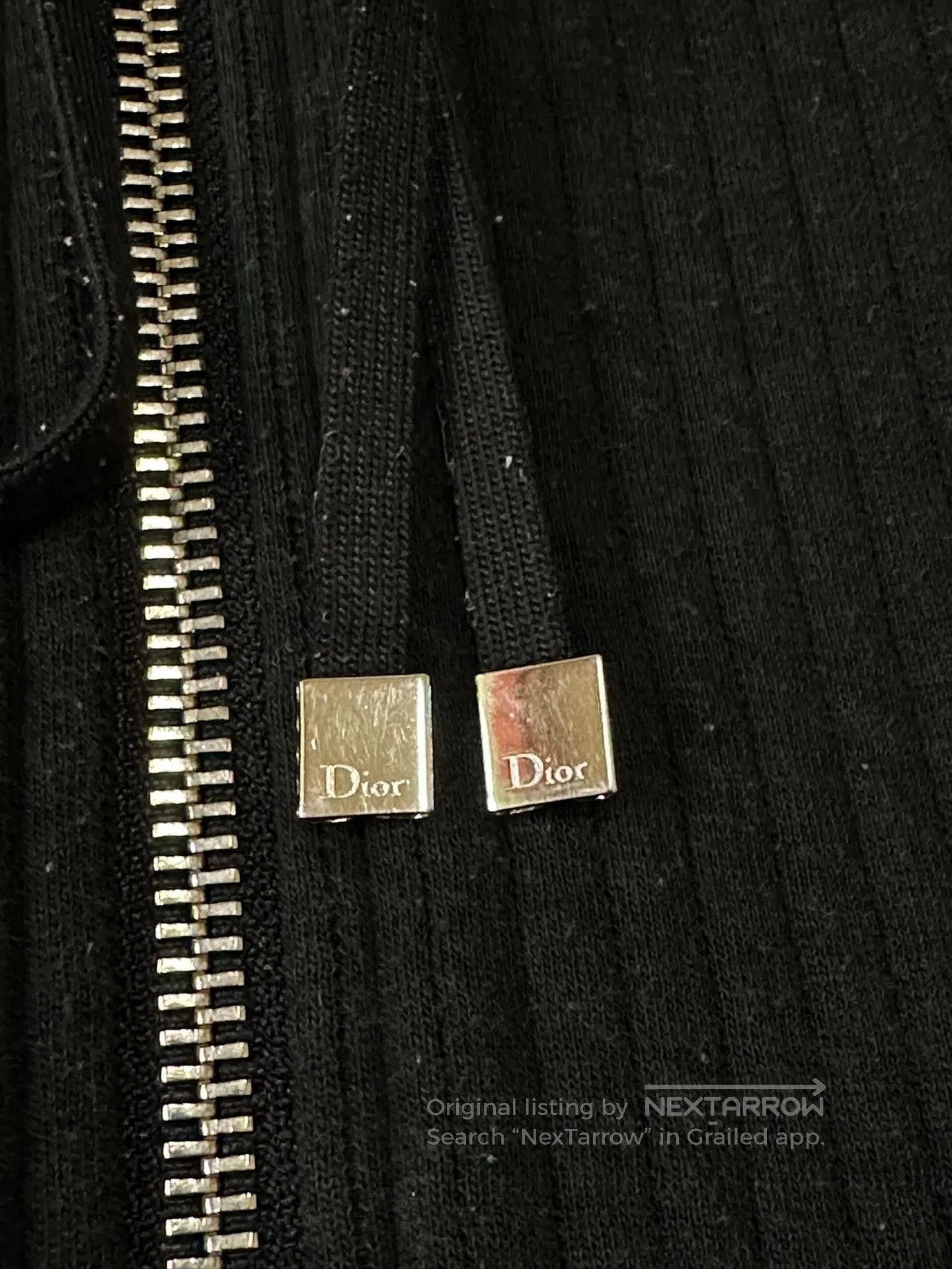 Dior dior black zip wool hoodie jacket. Size US L / EU 52-54 / 3 - 4 Thumbnail