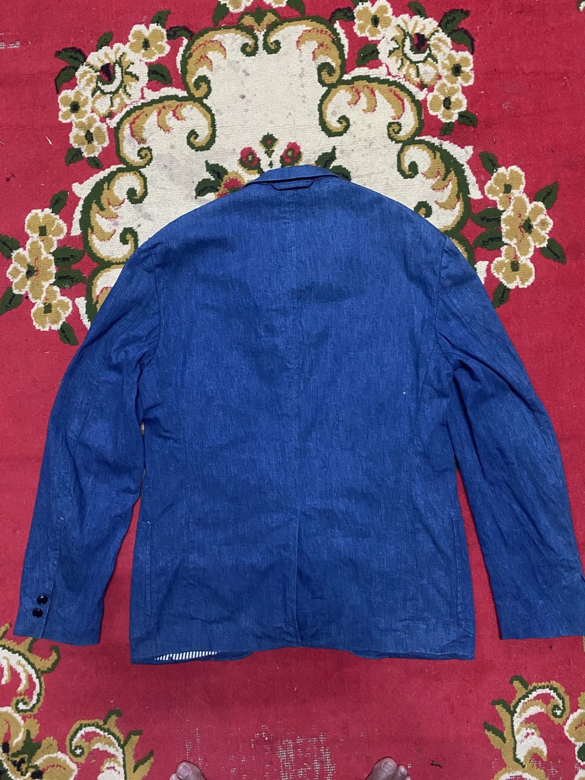 Blue Blue Japan Blue Blue Japan Indigo Blazer - Made in Japan - Seilin & Co. Size 42R - 11 Thumbnail